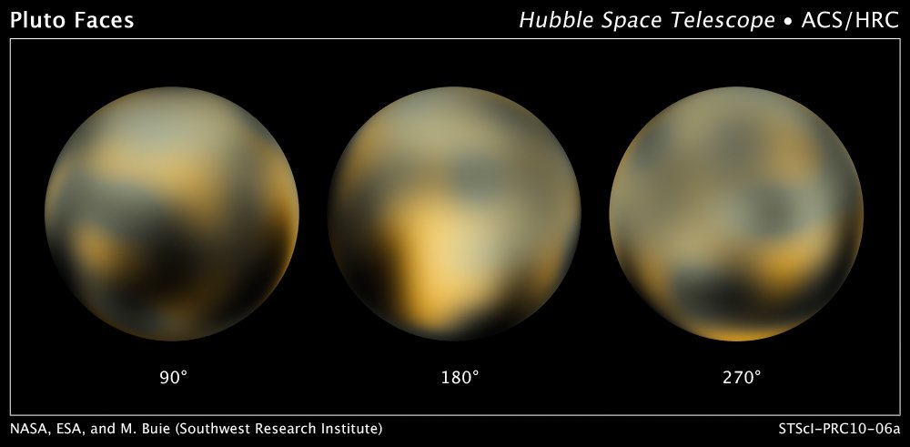 Hubblov ďalekohľad pozoroval Pluto