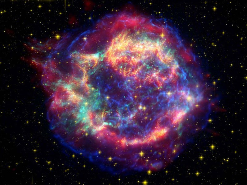 Supernova s nadlimitným bielym trpalíkom