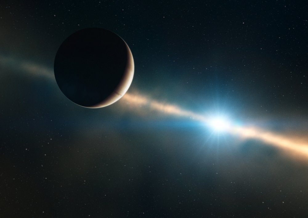 Priame zobrazenie obehu exoplanéty