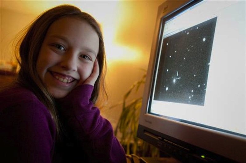 Desaťročné kanadské dievča objavilo supernovu