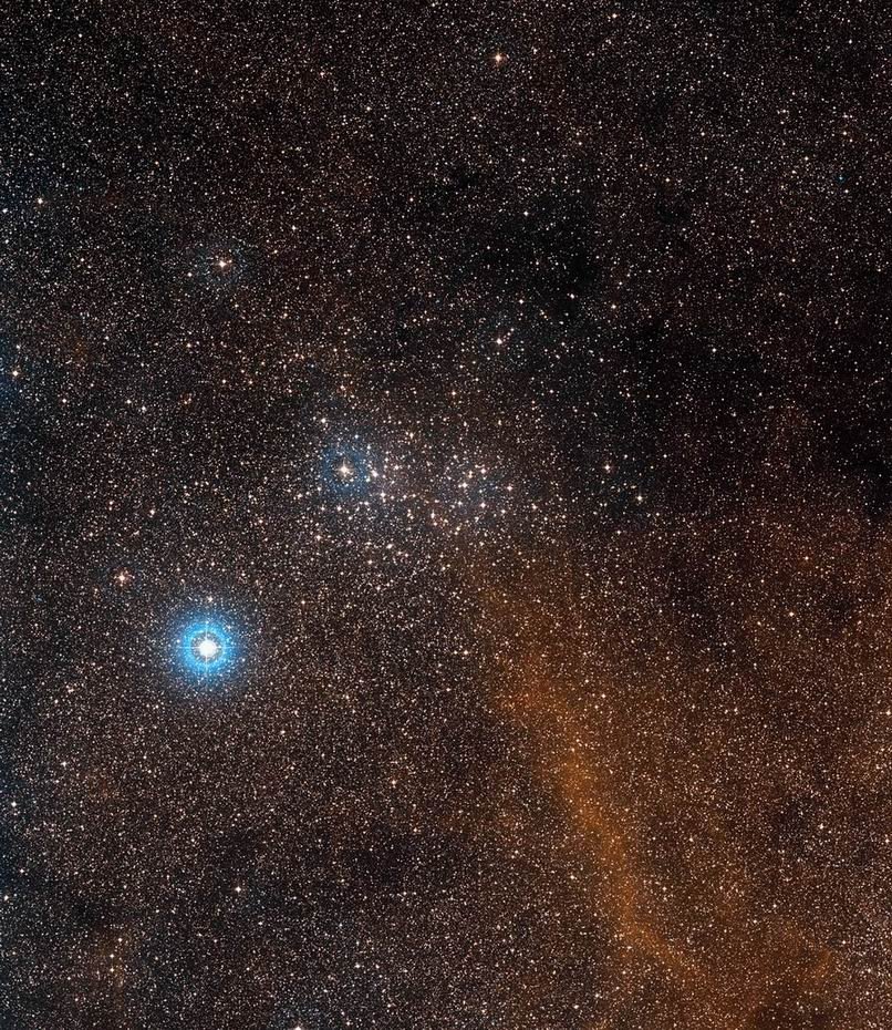 Farebná hviezdokopa stredného veku: NGC 3532
