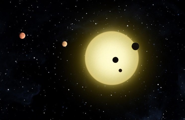Päť starých planét v sústave Kepler-444