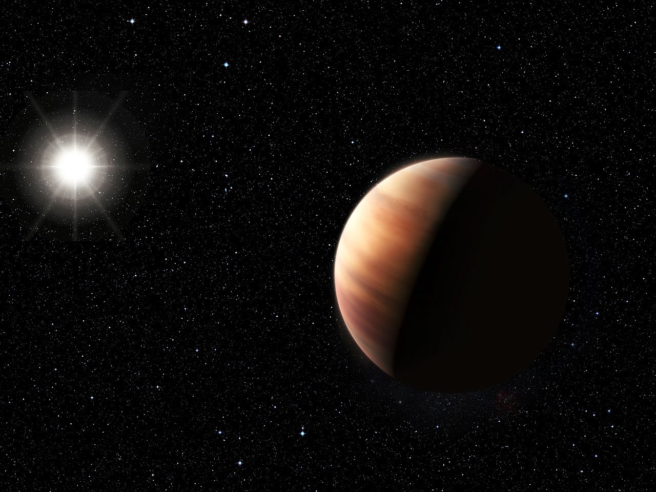 Okolo dvojníka Slnka obieha dvojník Jupitera