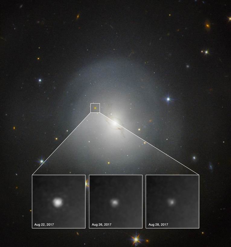 Prvé pozorovanie optického náprotivku zdroja gravitačných vĺn