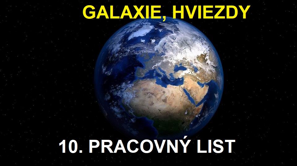 PRACOVNÉ LISTY PRE ŽIAKOV ZŠ
