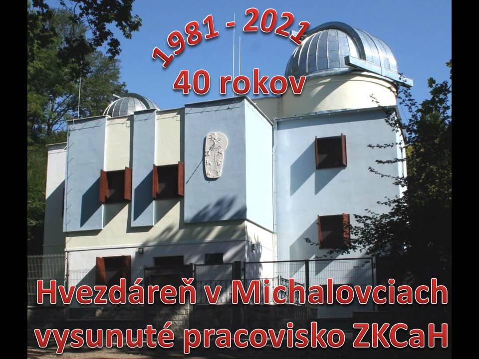40 rokov Hvezdárne v Michalovciach