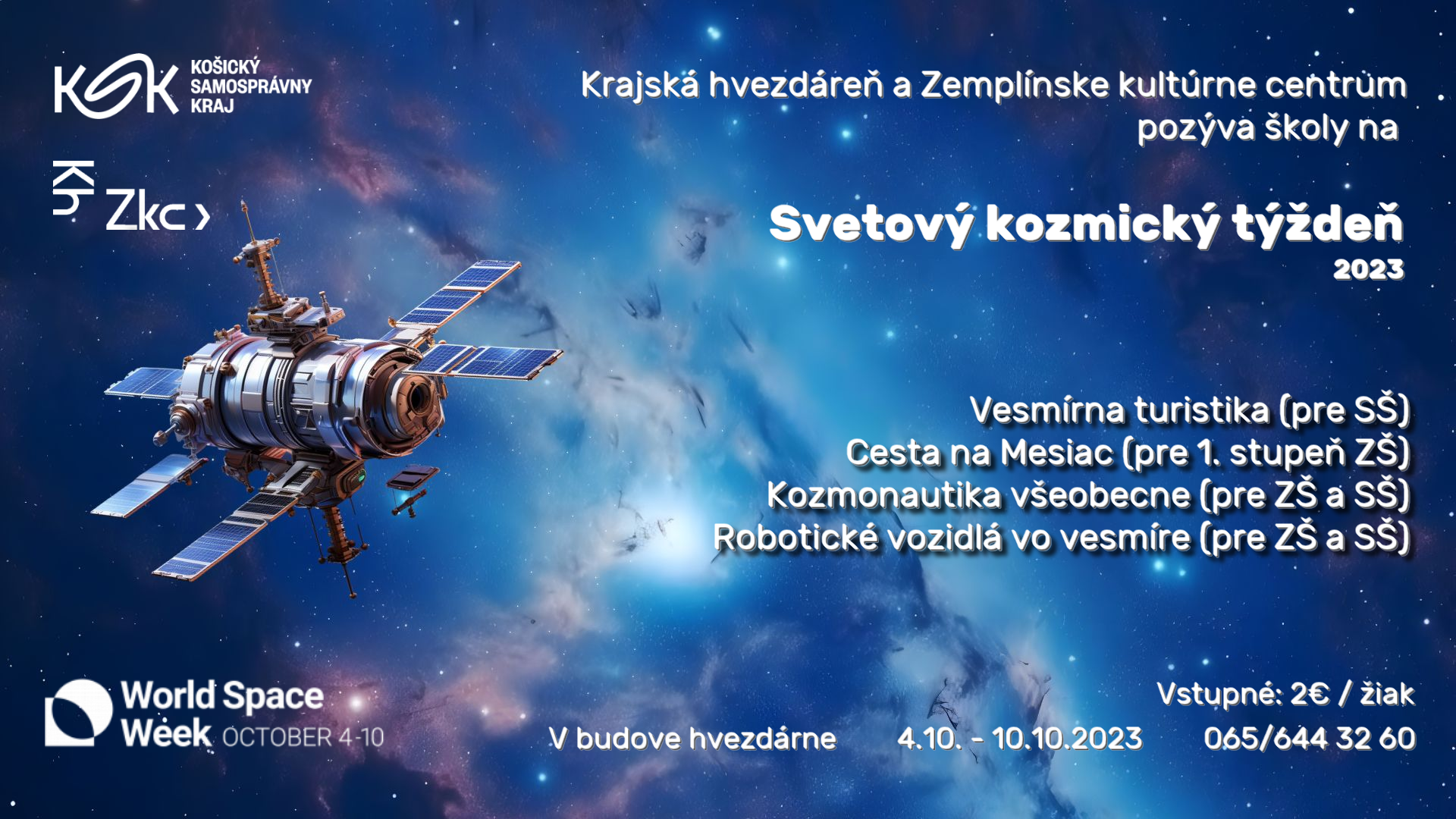 Svetový kozmický týždeň 2023