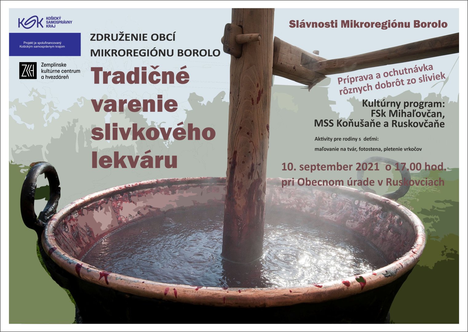 Tradičné varenie slivkového lekváru