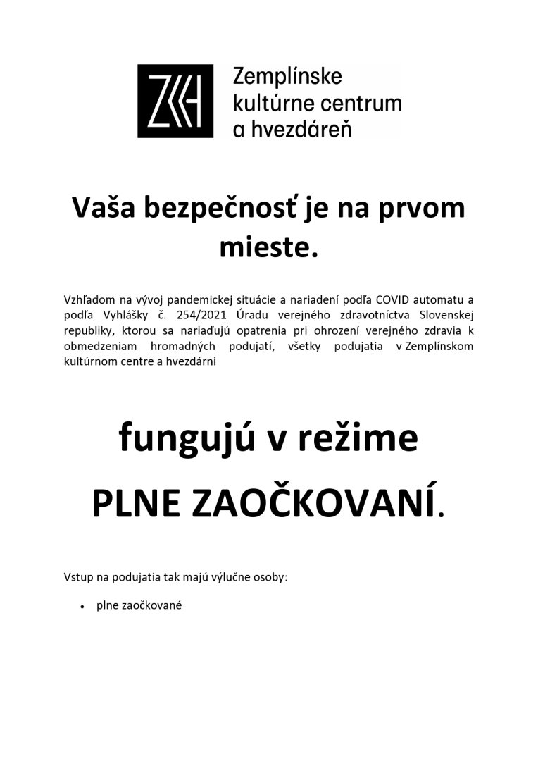 Dávame do pozornosti!