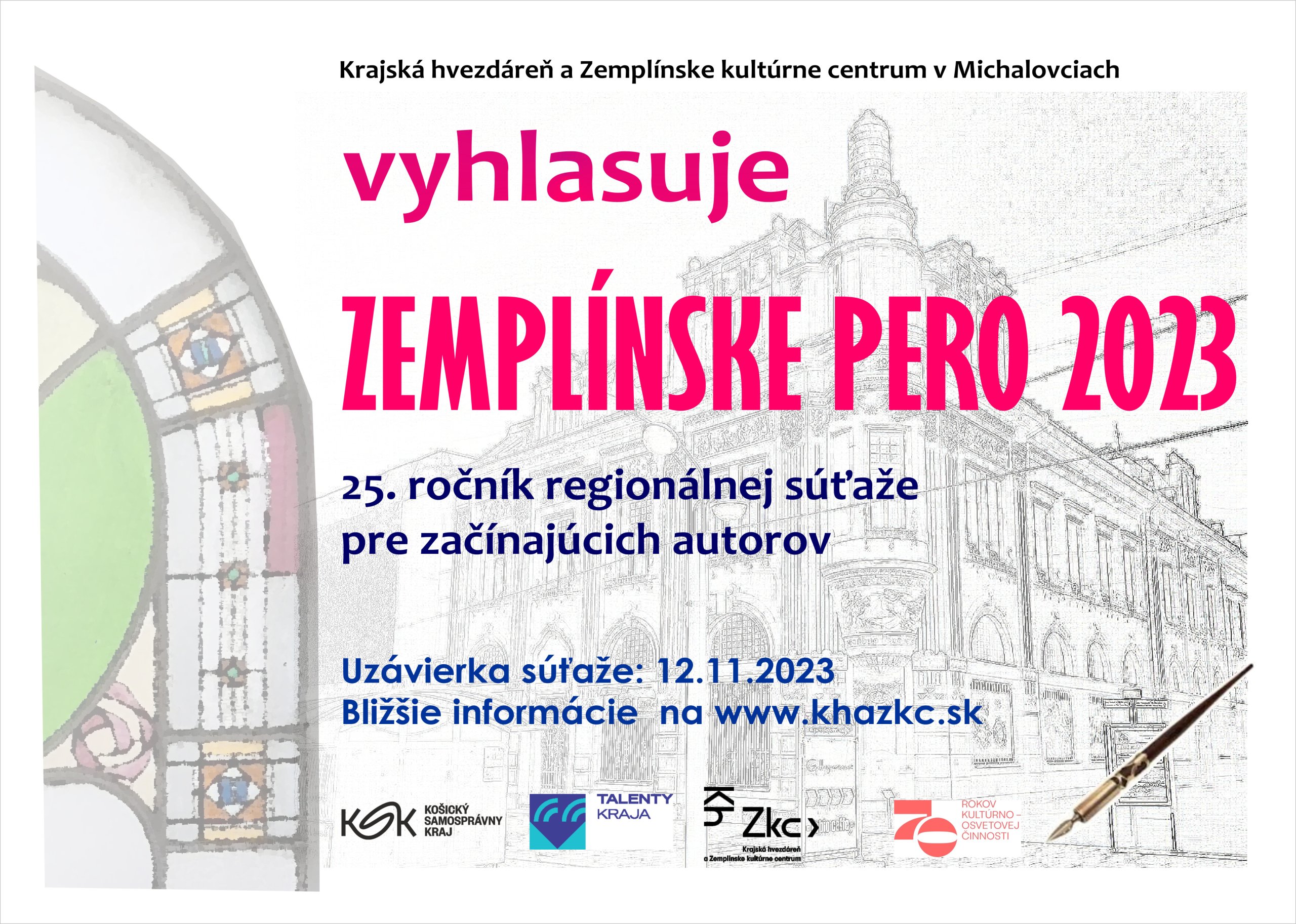 Zemplínske pero 2023 - vyhlásenie