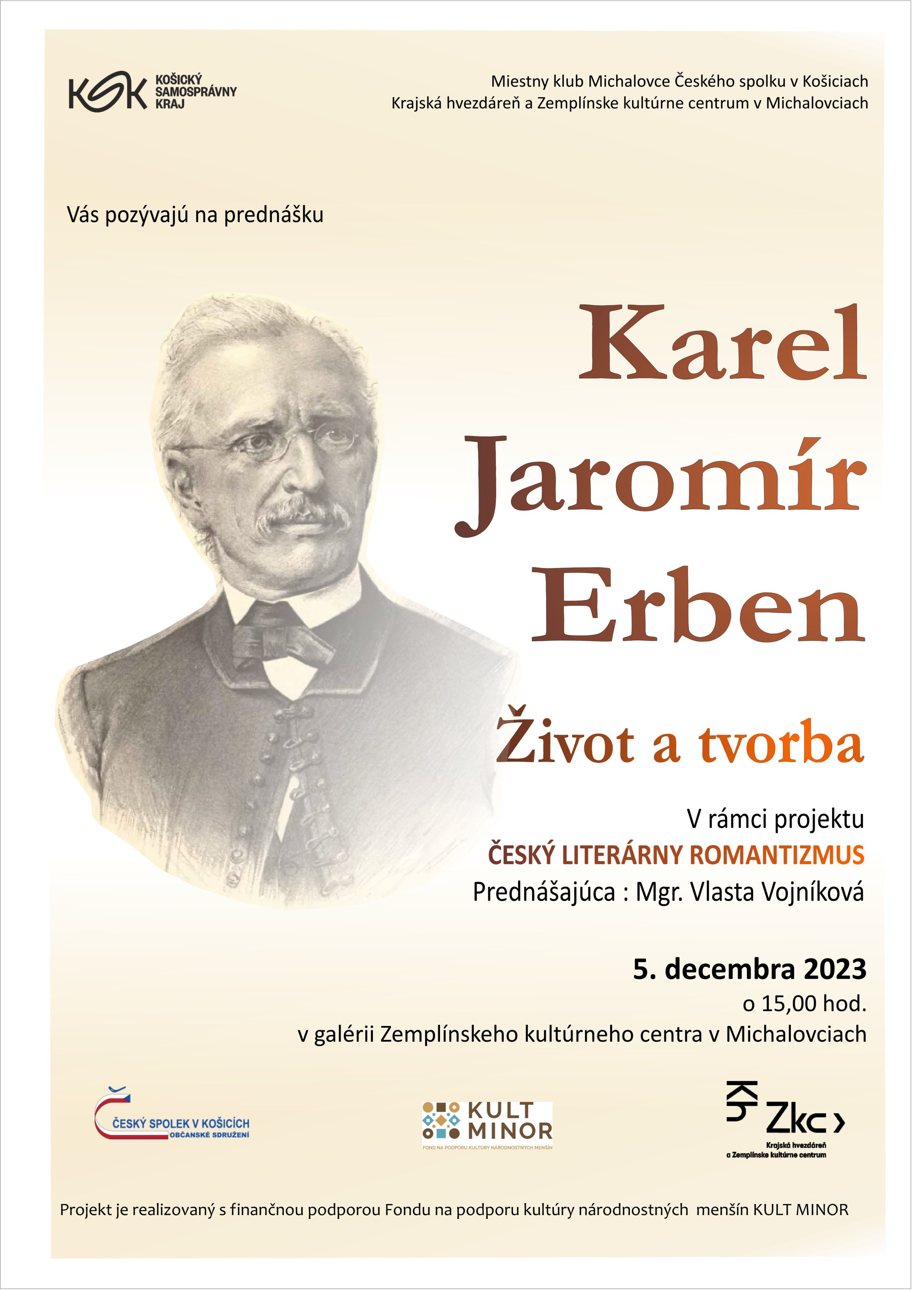 Karel Jaromír Erben - život a tvorba