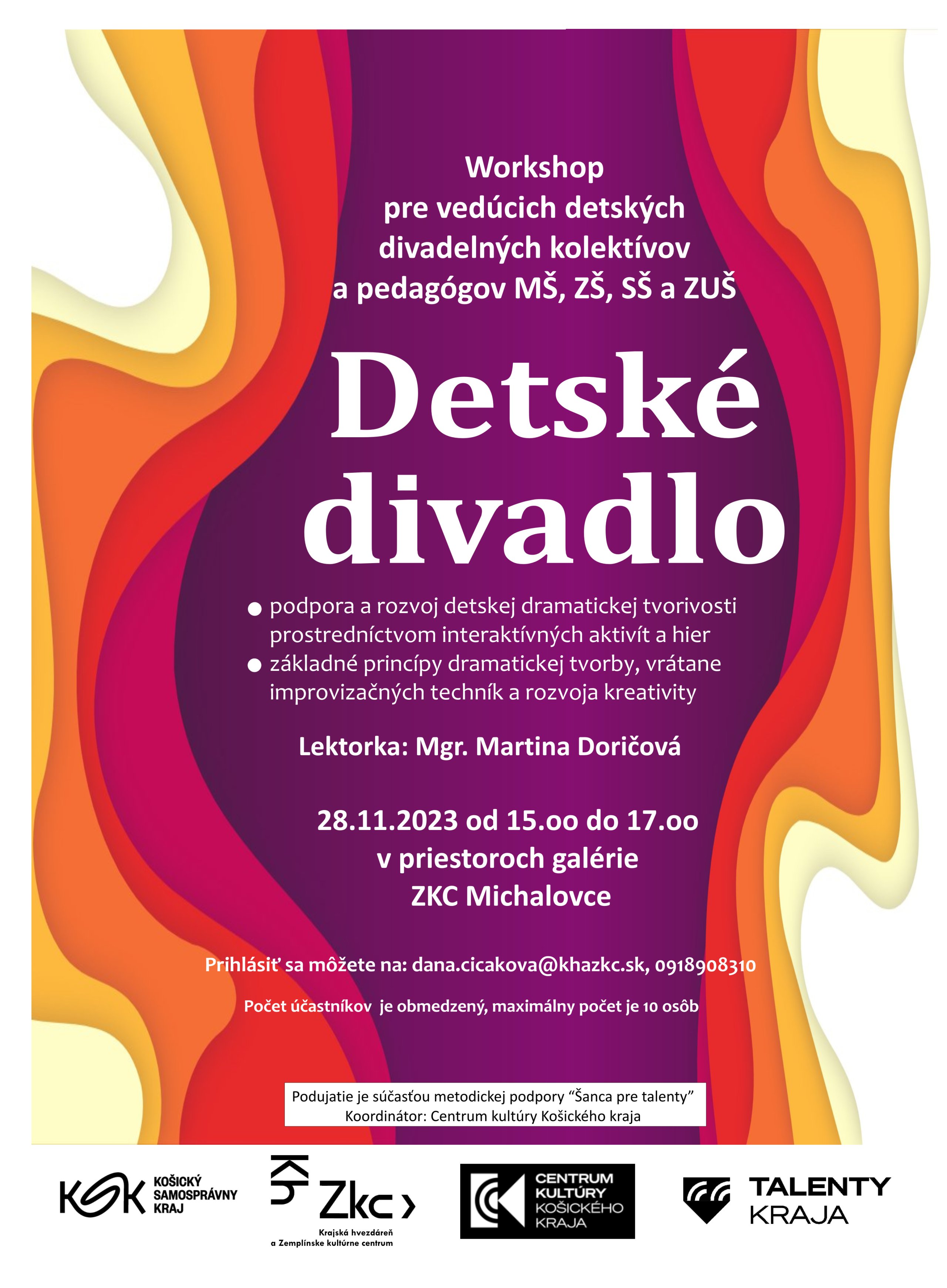Detské divadlo - workshop