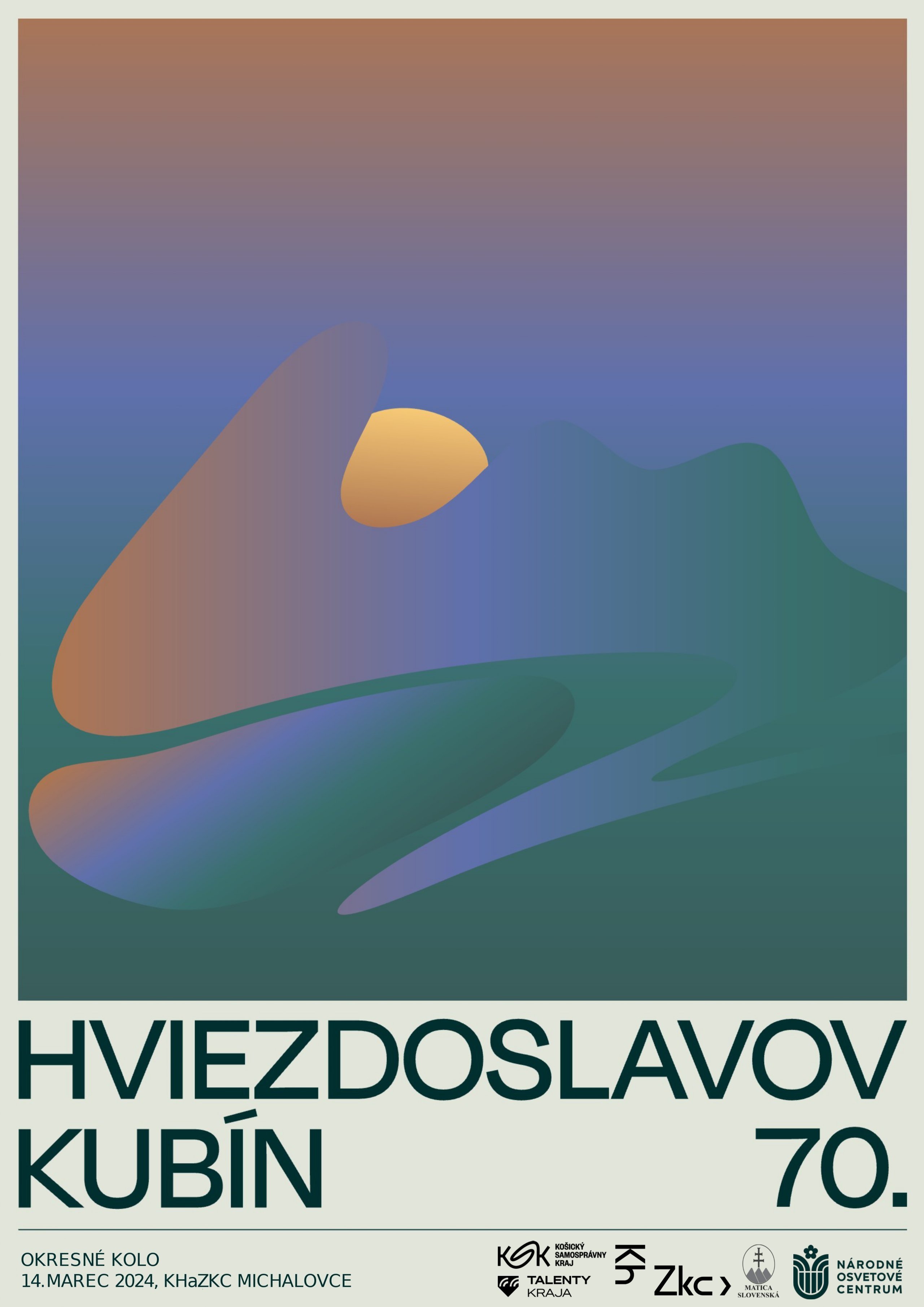 70. Hviezdoslavov Kubín - okresné kolo MICHALOVCE