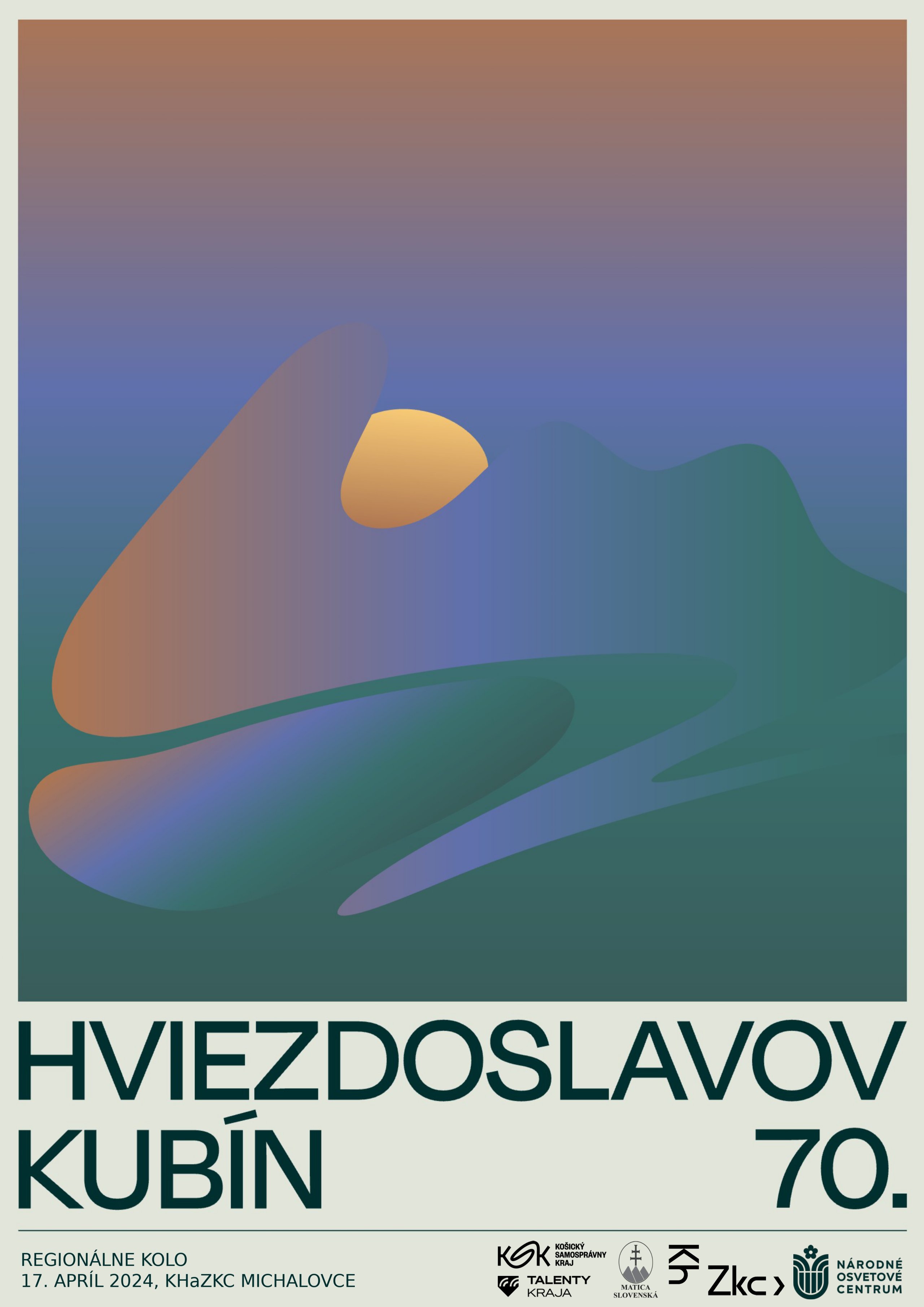 70. Hviezdoslavov Kubín - regionálne kolo MICHALOVCE