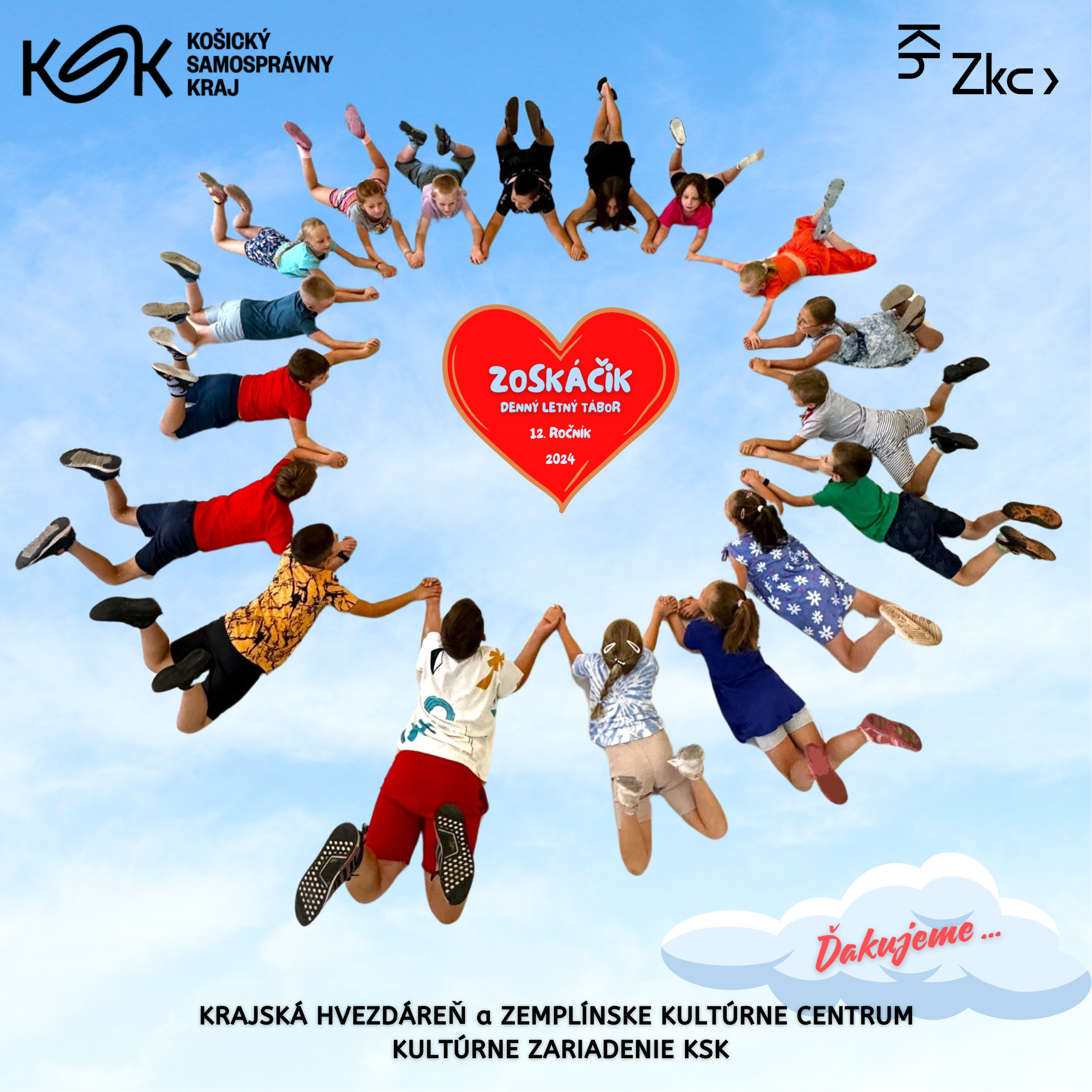 Denné letné tábory - ZOSKÁČIK 2024