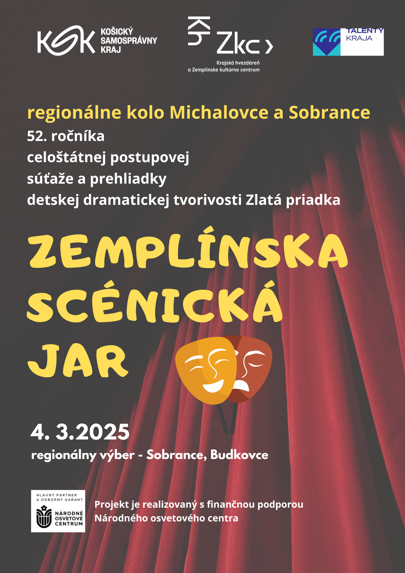 ZSJ - Zlatá priadka 2025 regionálny výber MI,SO