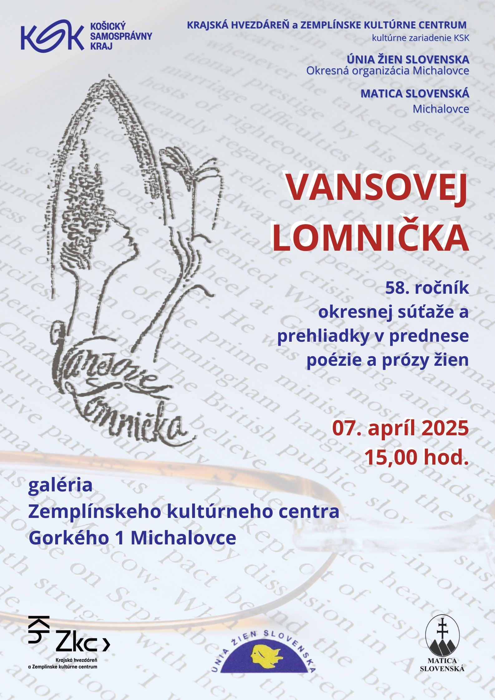 VANSOVEJ LOMNIČKA 2025