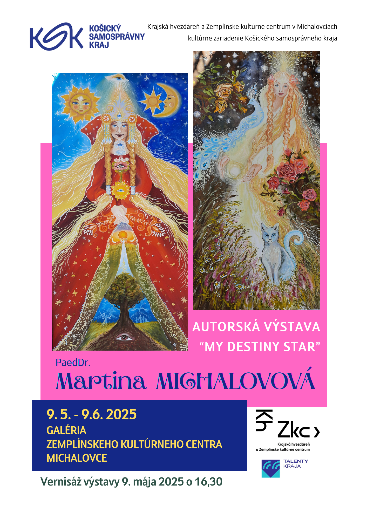 Autorská výstava - Martina Michalovová