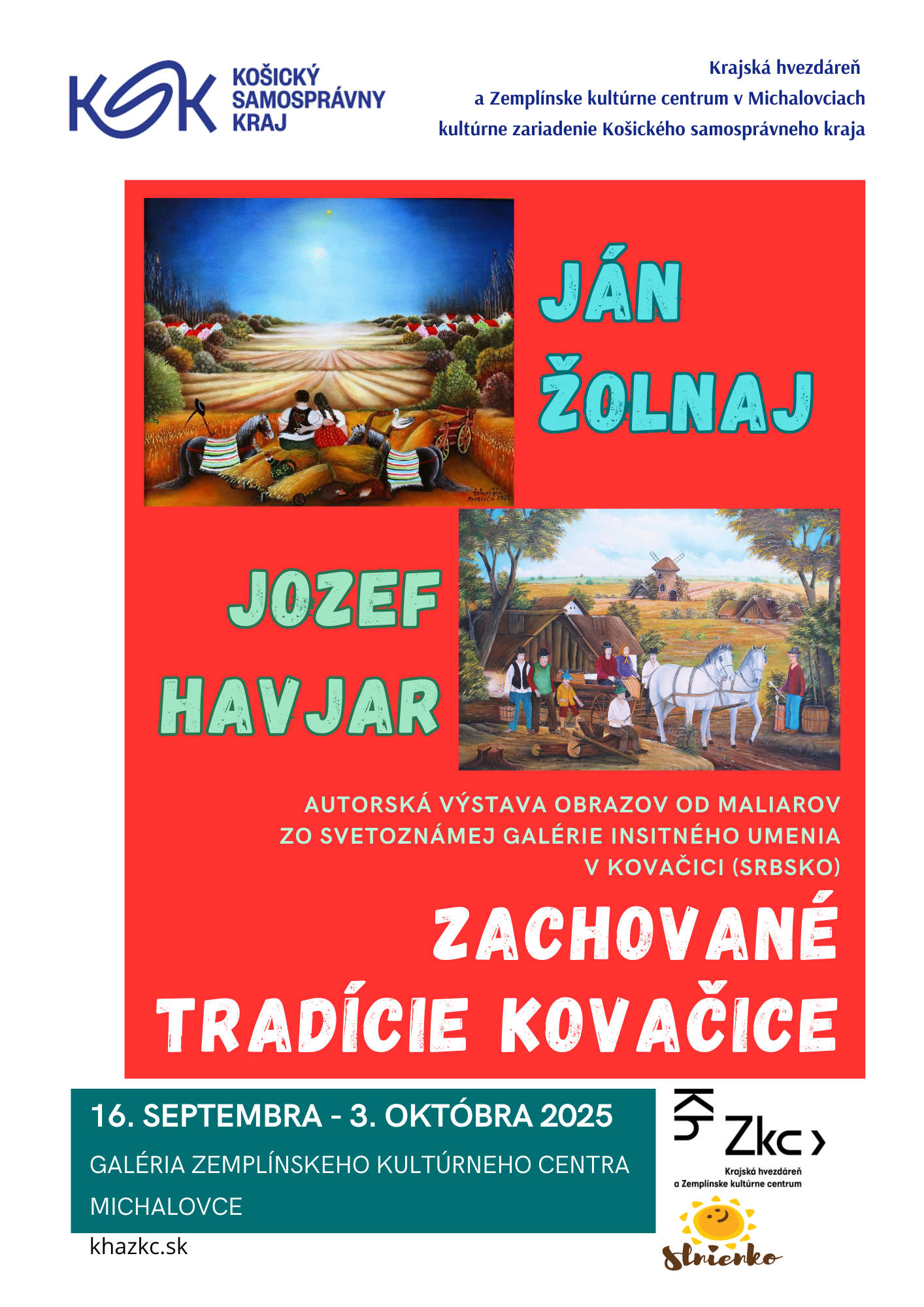 Autorská výstava - Zachované tradície Kovačice