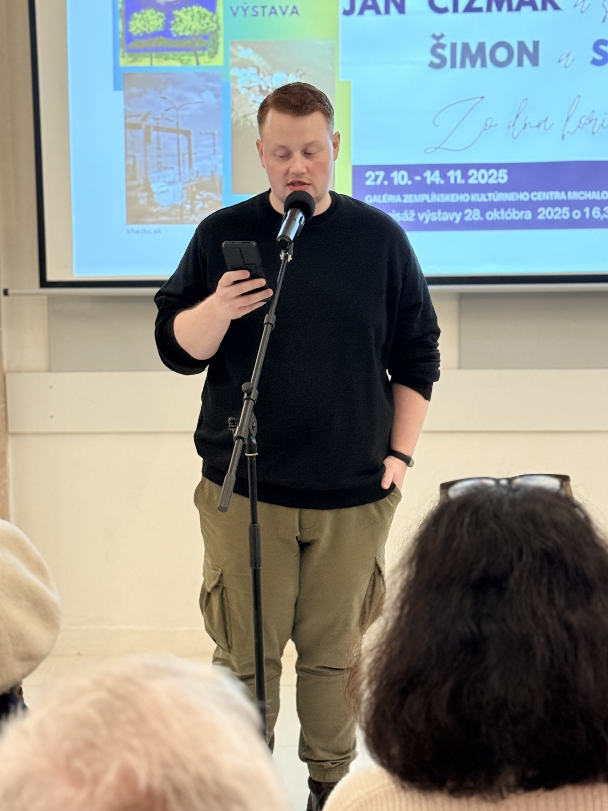 Autorská výstava - Ján Čižmár a synovia " ZO DNA HORIACEJ RIEKY"