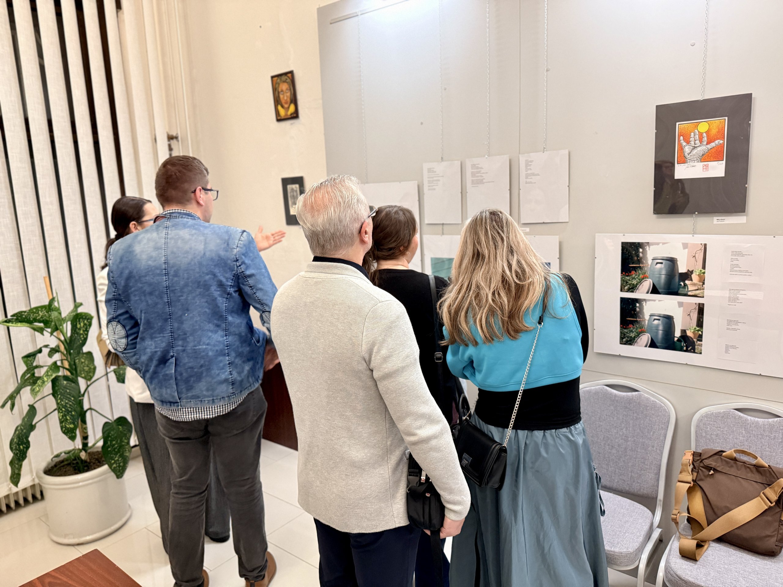 Autorská výstava - Ján Čižmár a synovia " ZO DNA HORIACEJ RIEKY"