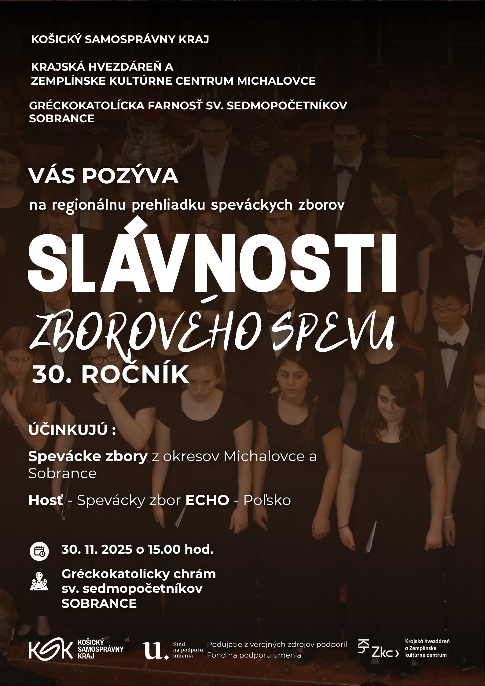 SLÁVNOSTI ZBOROVÉHO SPEVU 2025