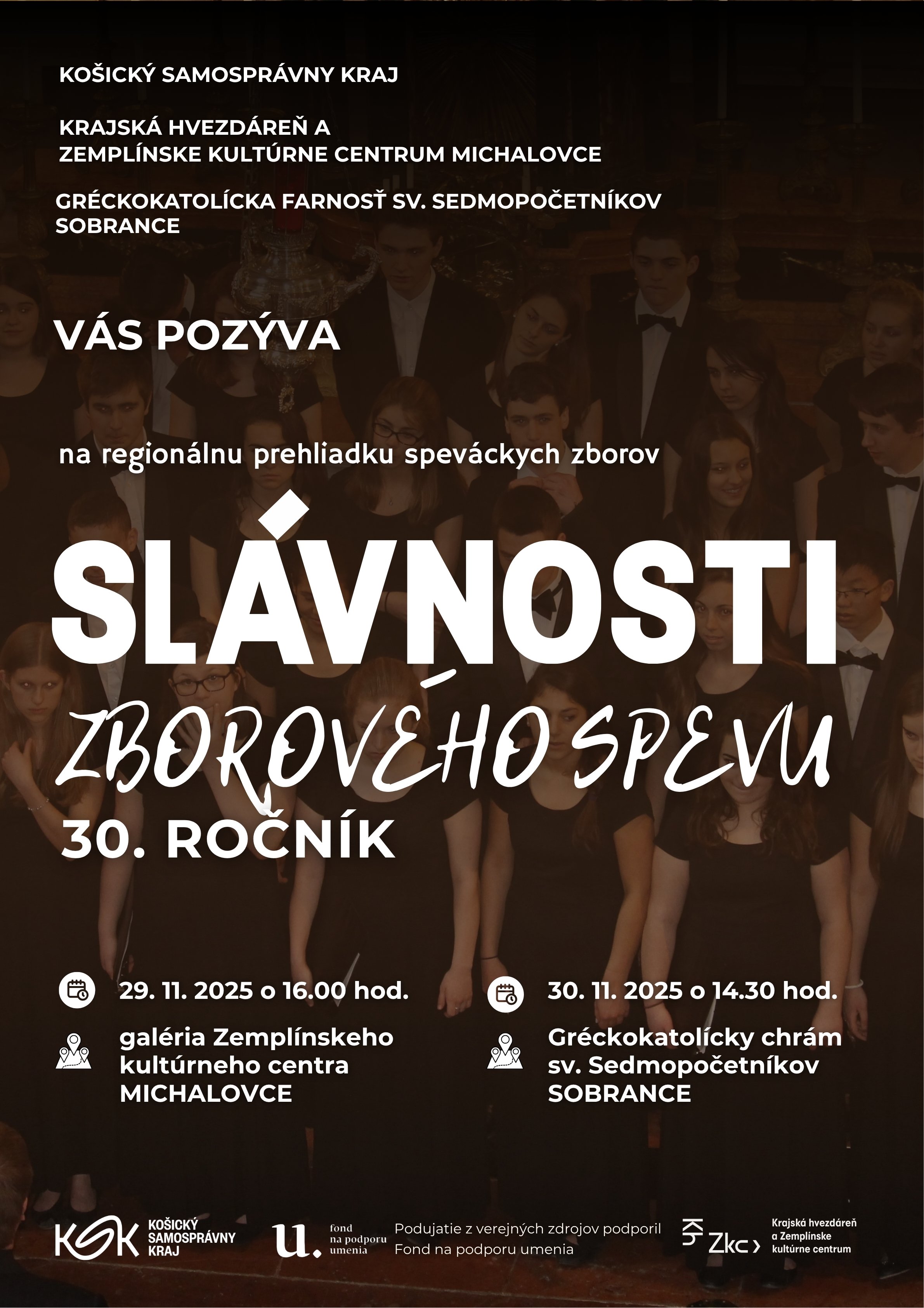 SLÁVNOSTI ZBOROVÉHO SPEVU 2025