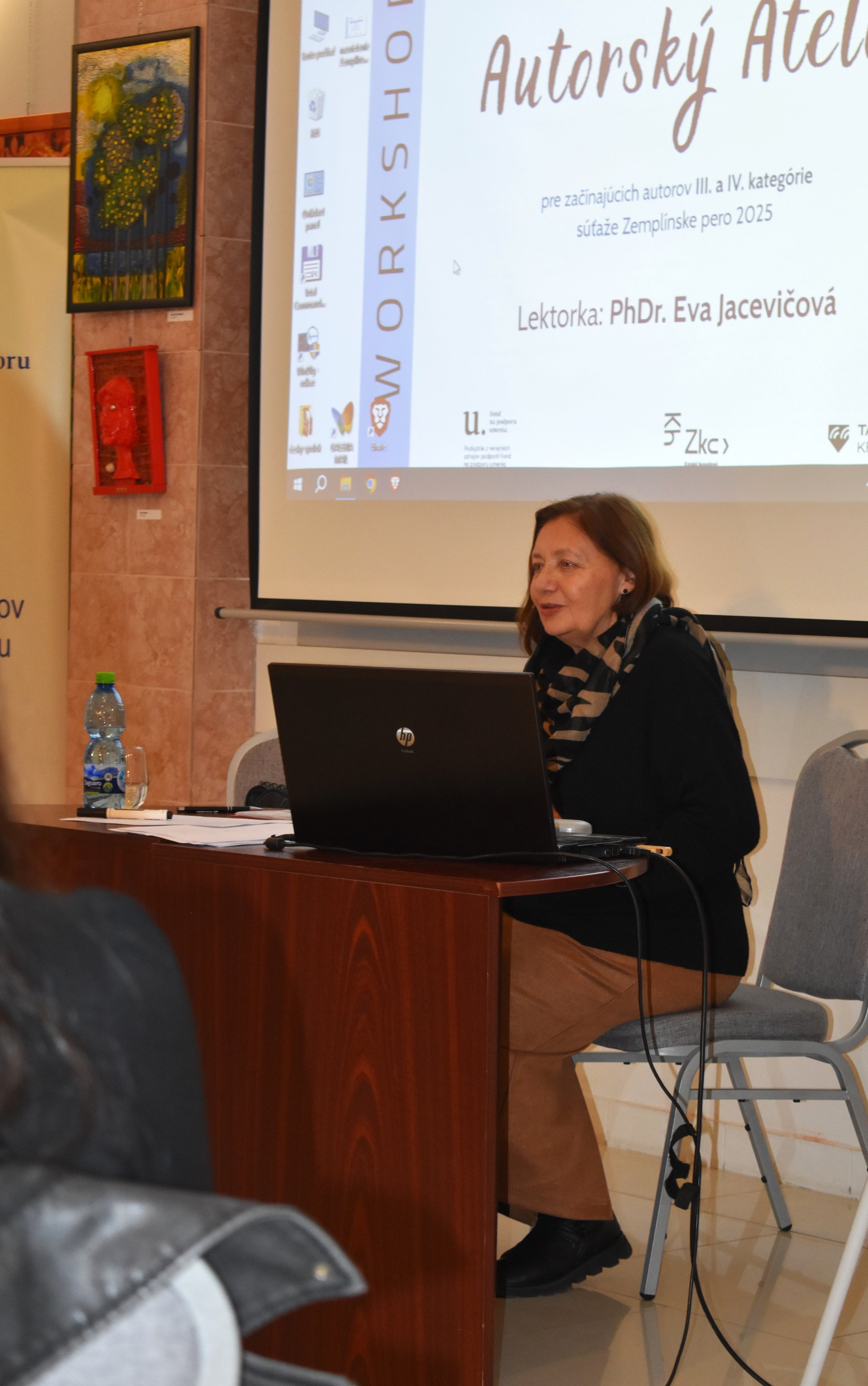 Zemplínske pero 2025 - Workshop - Autorský Ateliér