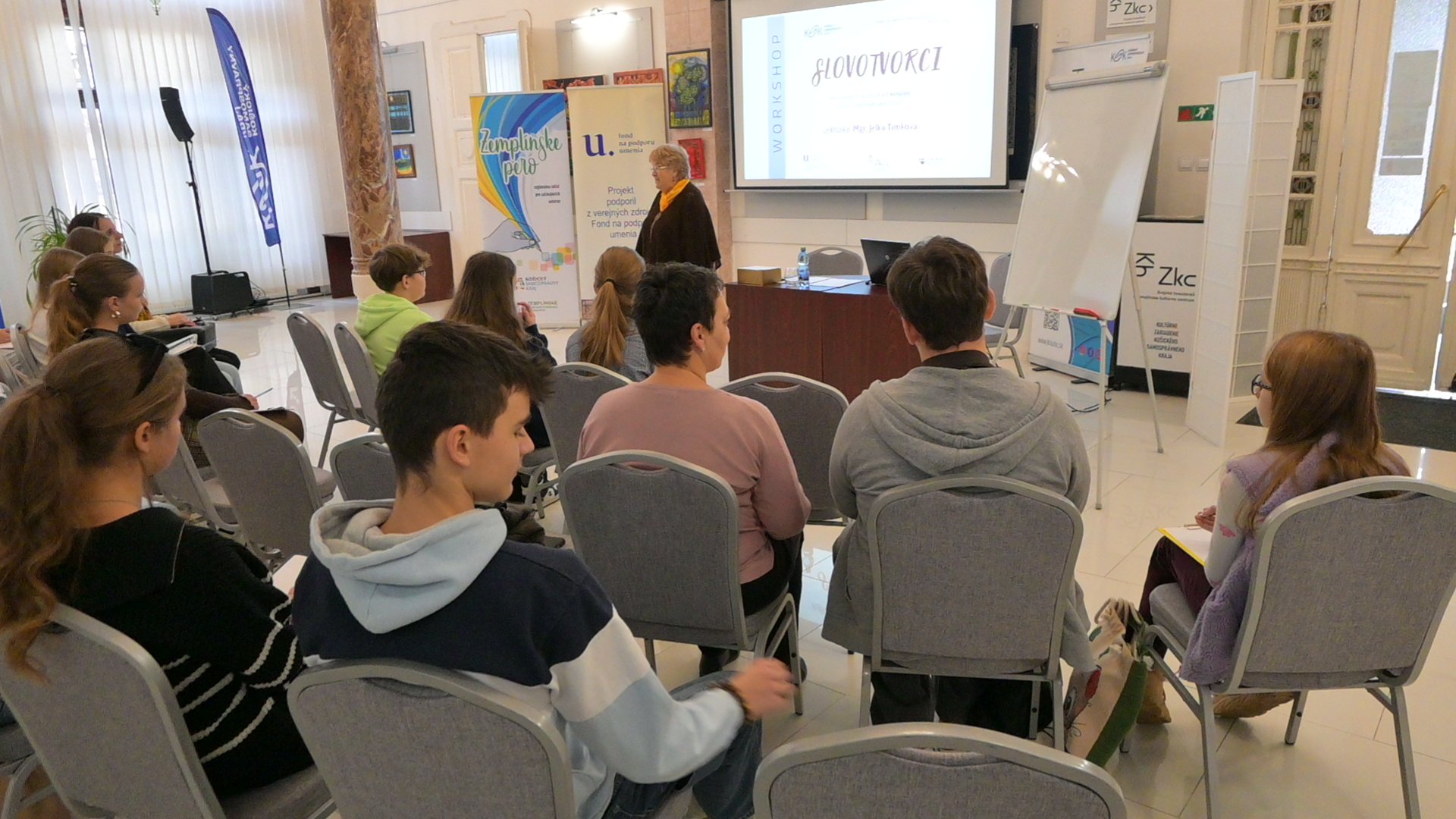 Zemplínske pero 2025 - Workshop - SLOVOTVORCI