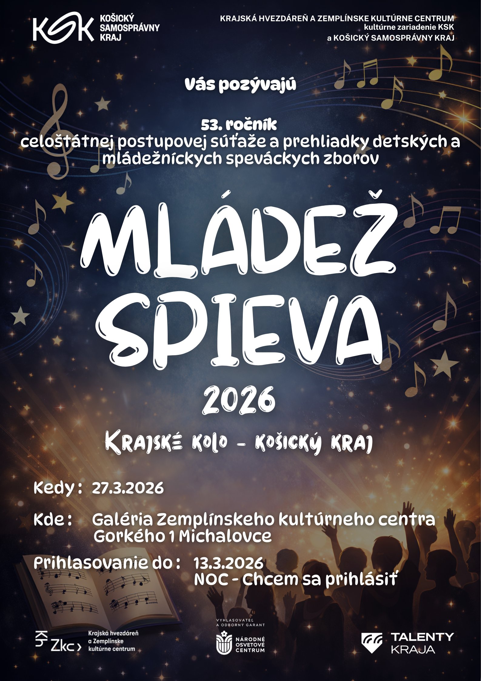 MLÁDEŽ SPIEVA 2026