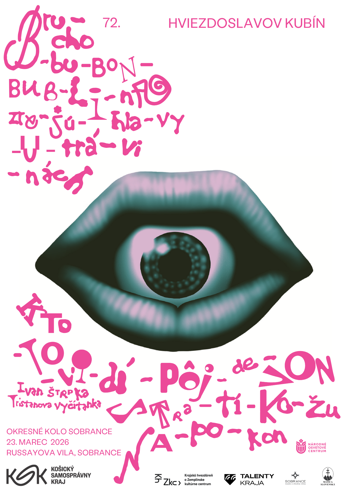 72. HVIEZDOSLAVOV KUBÍN - OKRESNÉ KOLO SOBRANCE