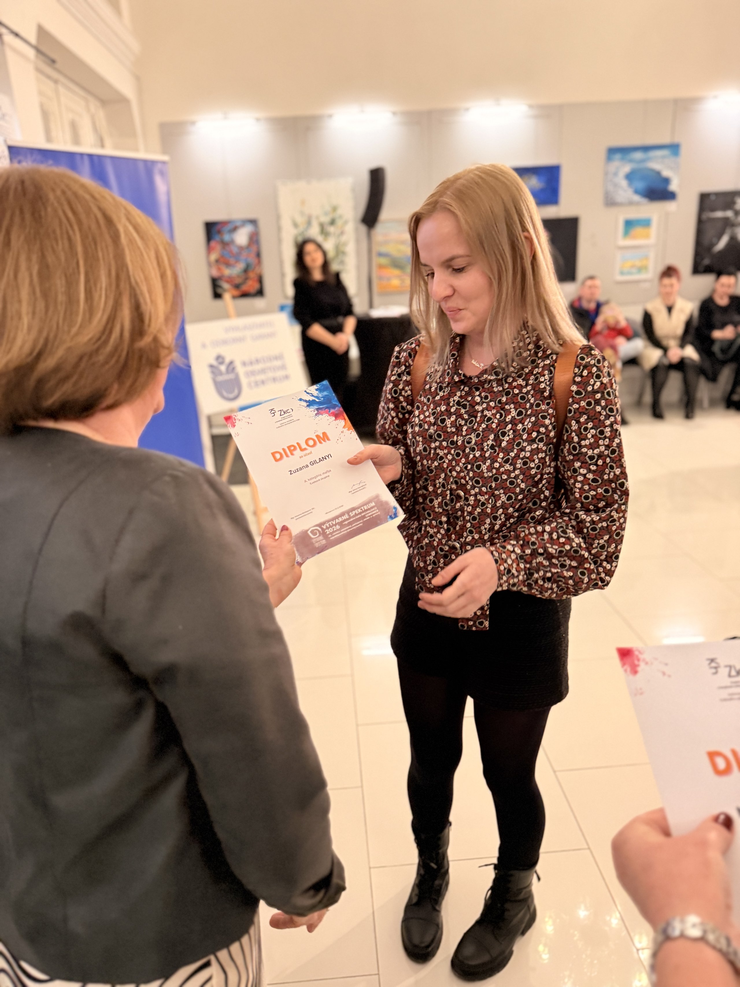 VÝTVARNÉ SPEKTRUM 2026 regionálne kolo Michalovce, Sobrance - vernisáž, vyhodnotenie, rozborový seminár