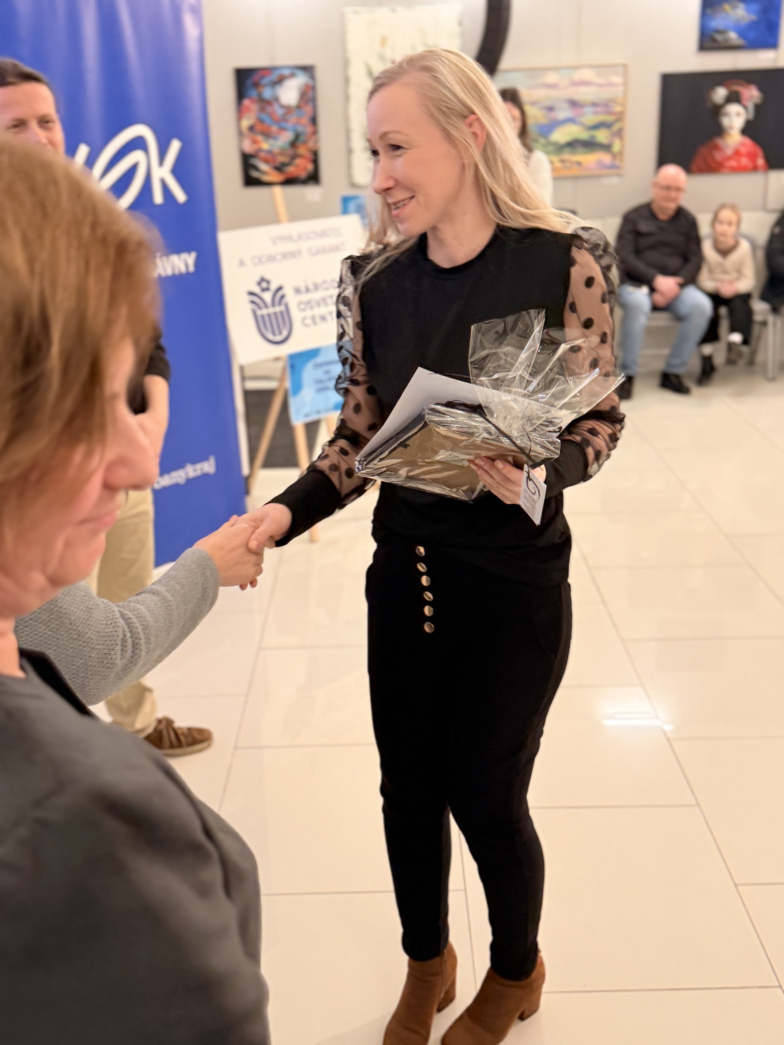 VÝTVARNÉ SPEKTRUM 2026 regionálne kolo Michalovce, Sobrance - vernisáž, vyhodnotenie, rozborový seminár