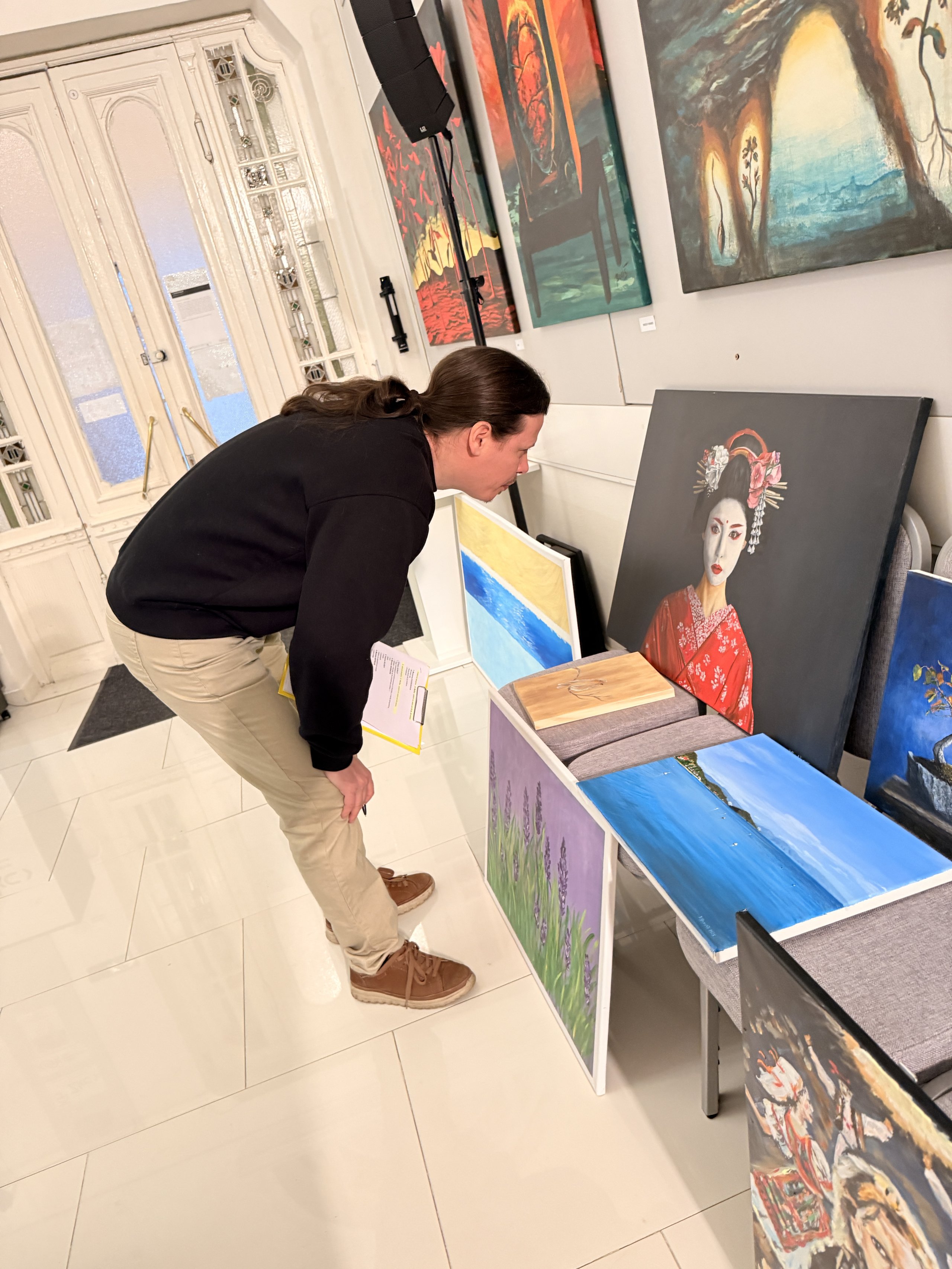 VÝTVARNÉ SPEKTRUM 2026 regionálne kolo Michalovce, Sobrance - vernisáž, vyhodnotenie, rozborový seminár