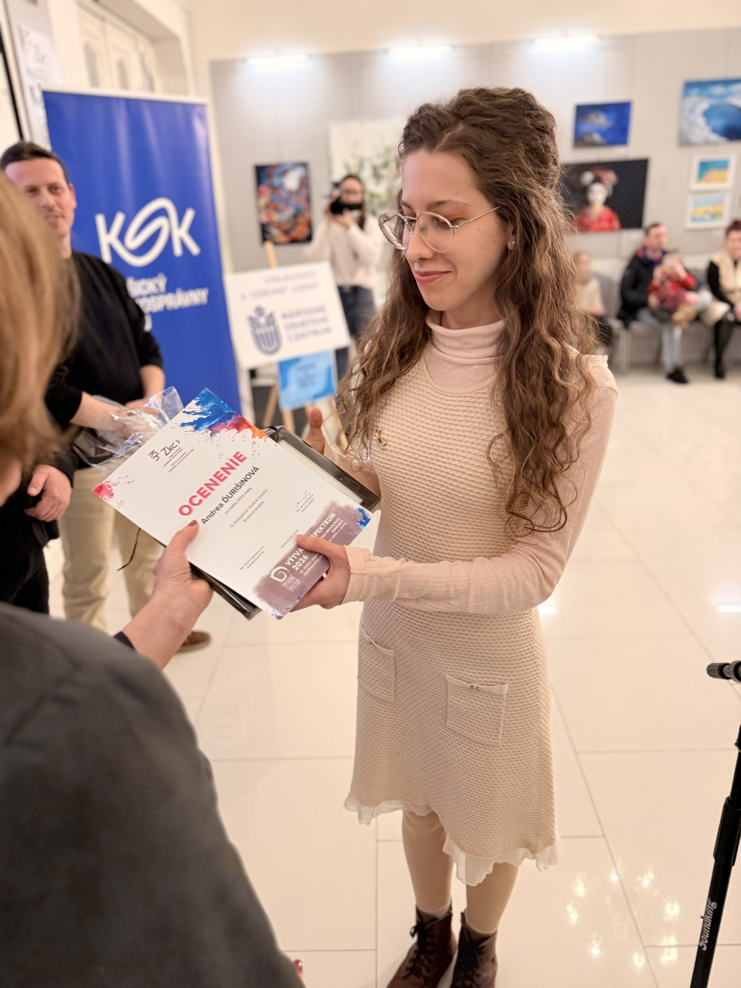 VÝTVARNÉ SPEKTRUM 2026 regionálne kolo Michalovce, Sobrance - vernisáž, vyhodnotenie, rozborový seminár