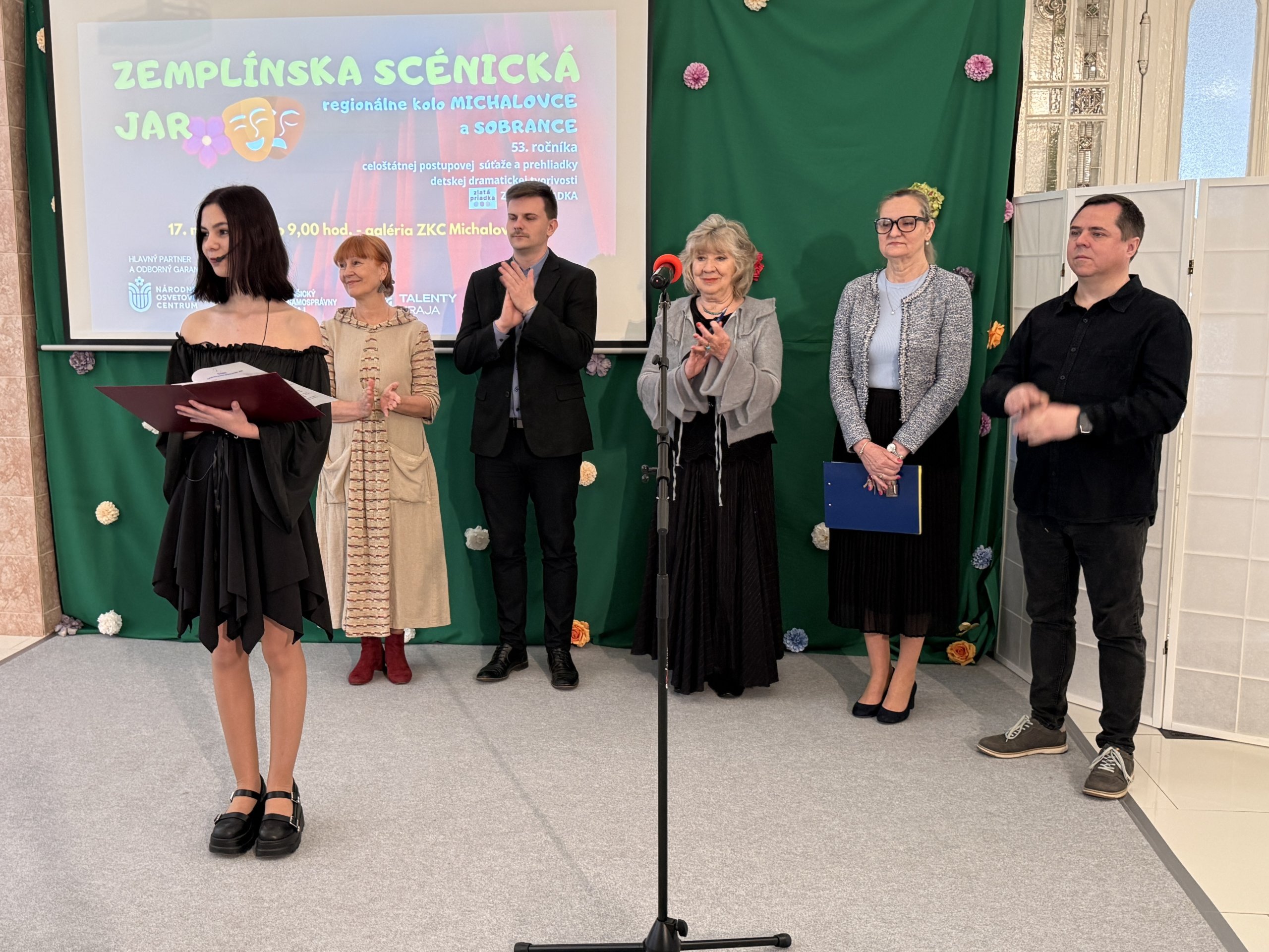 Zemplínska scénická jar - Zlatá priadka 2026 - regionálne kolo