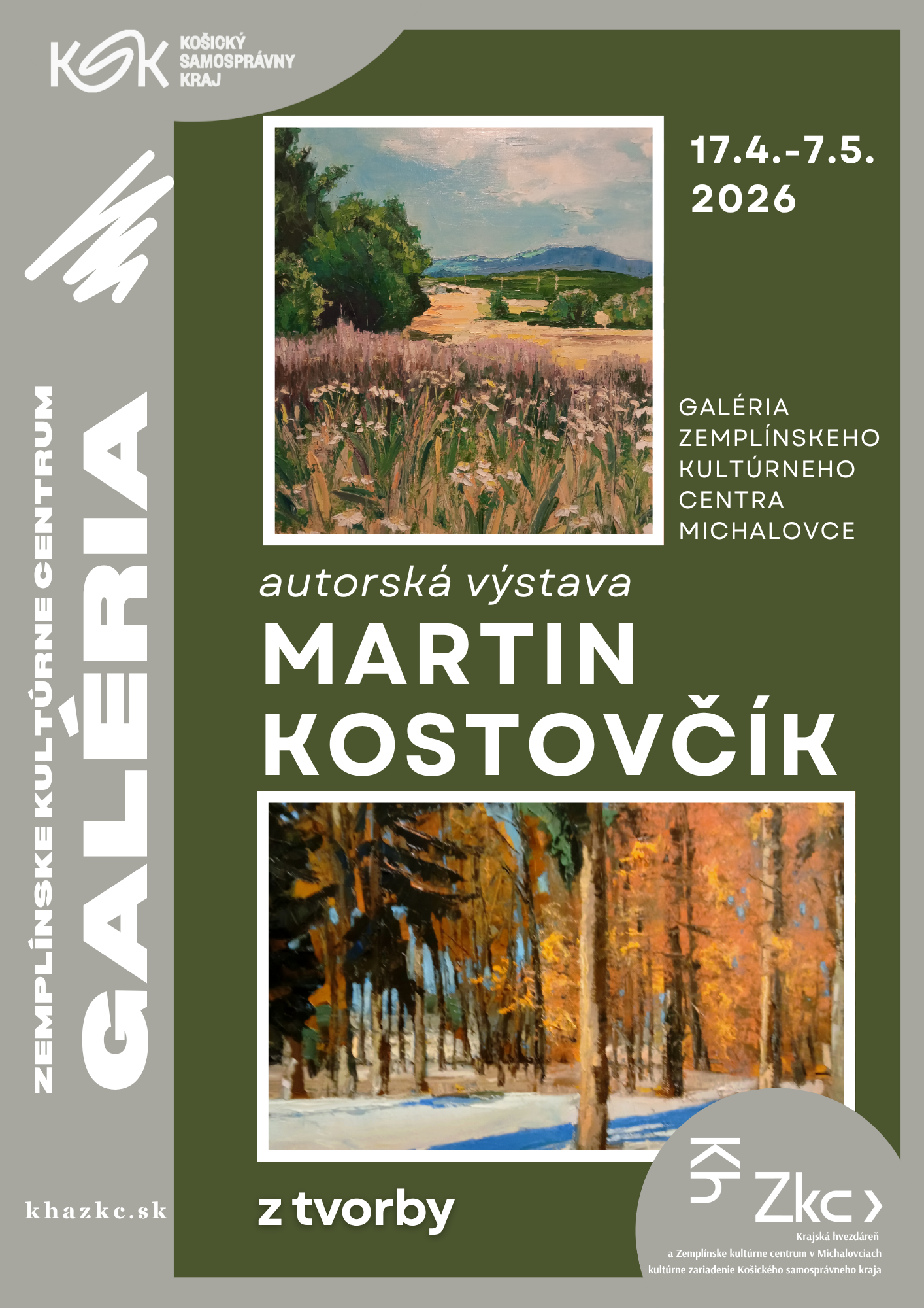 Martin Kostovčík z tvorby - autorská výstava