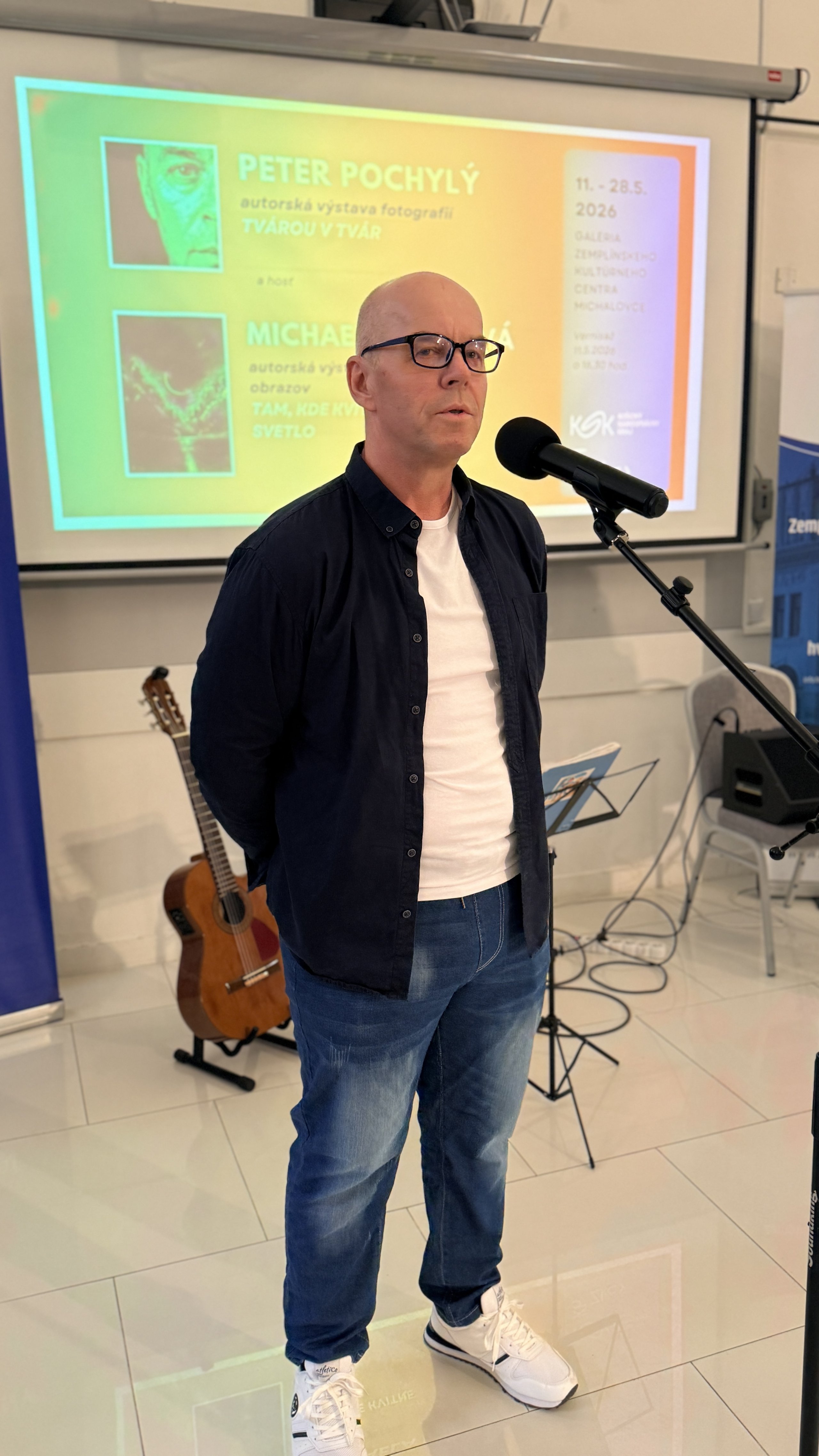 Peter Pochylý a Michaela Mitrová - autorská výstava