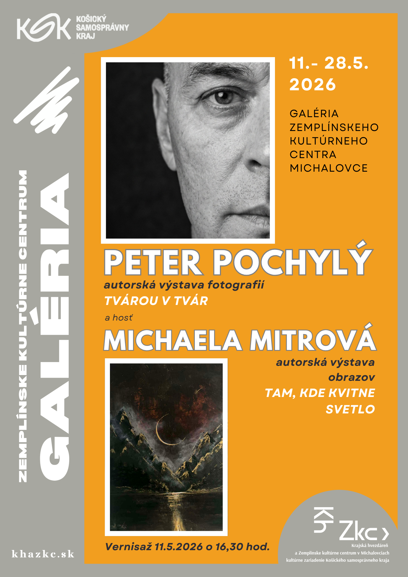 Peter Pochylý a Michaela Mitrová - autorská výstava