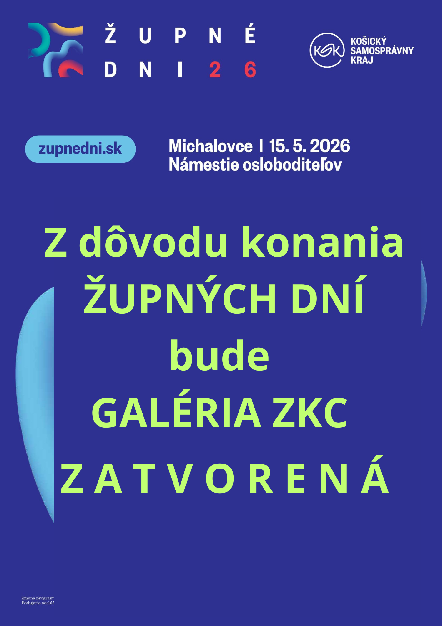 Galéria ZKC - zatvorená