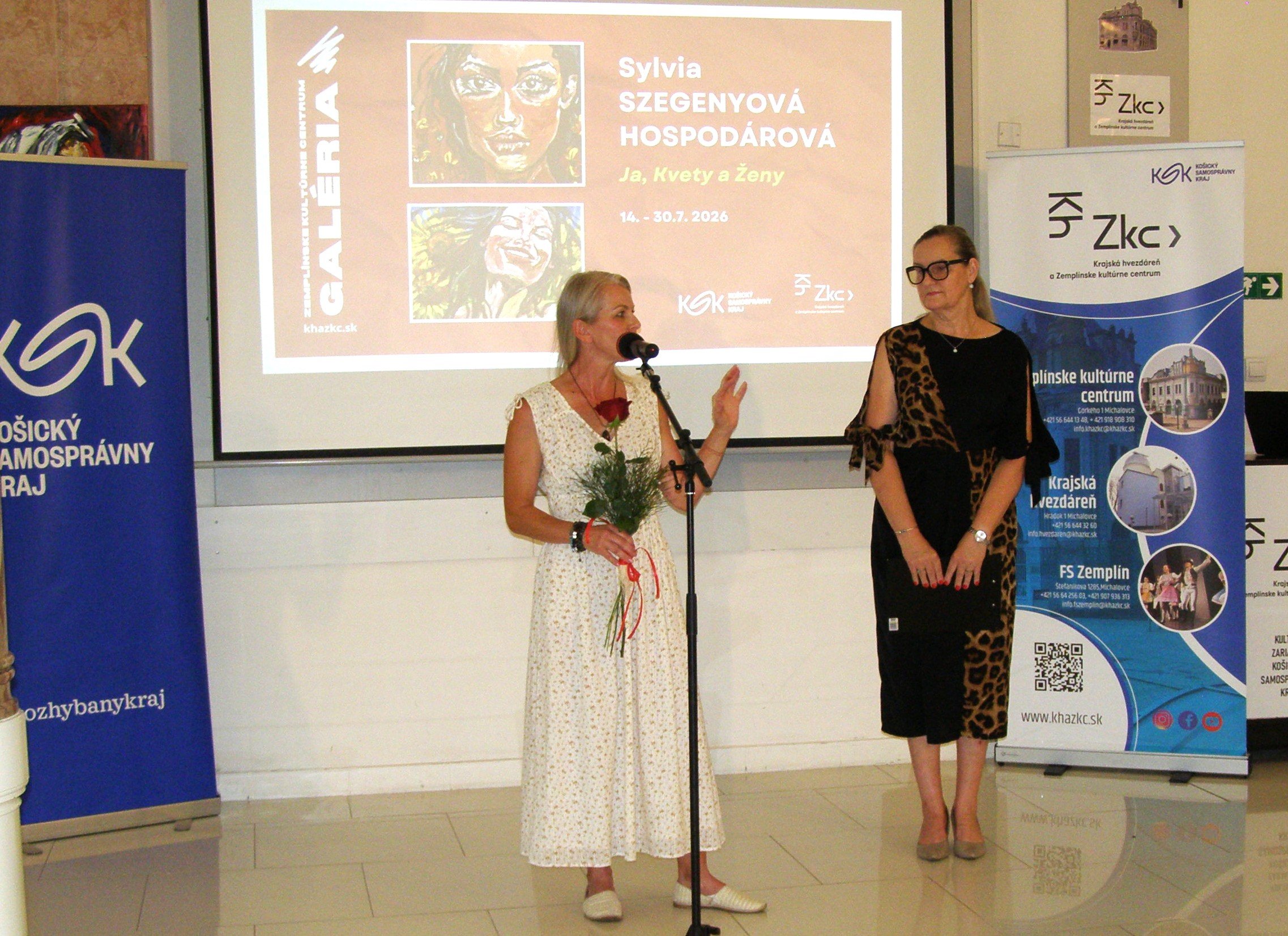 Sylvia Szegenyová  - autorská výstava obrazov