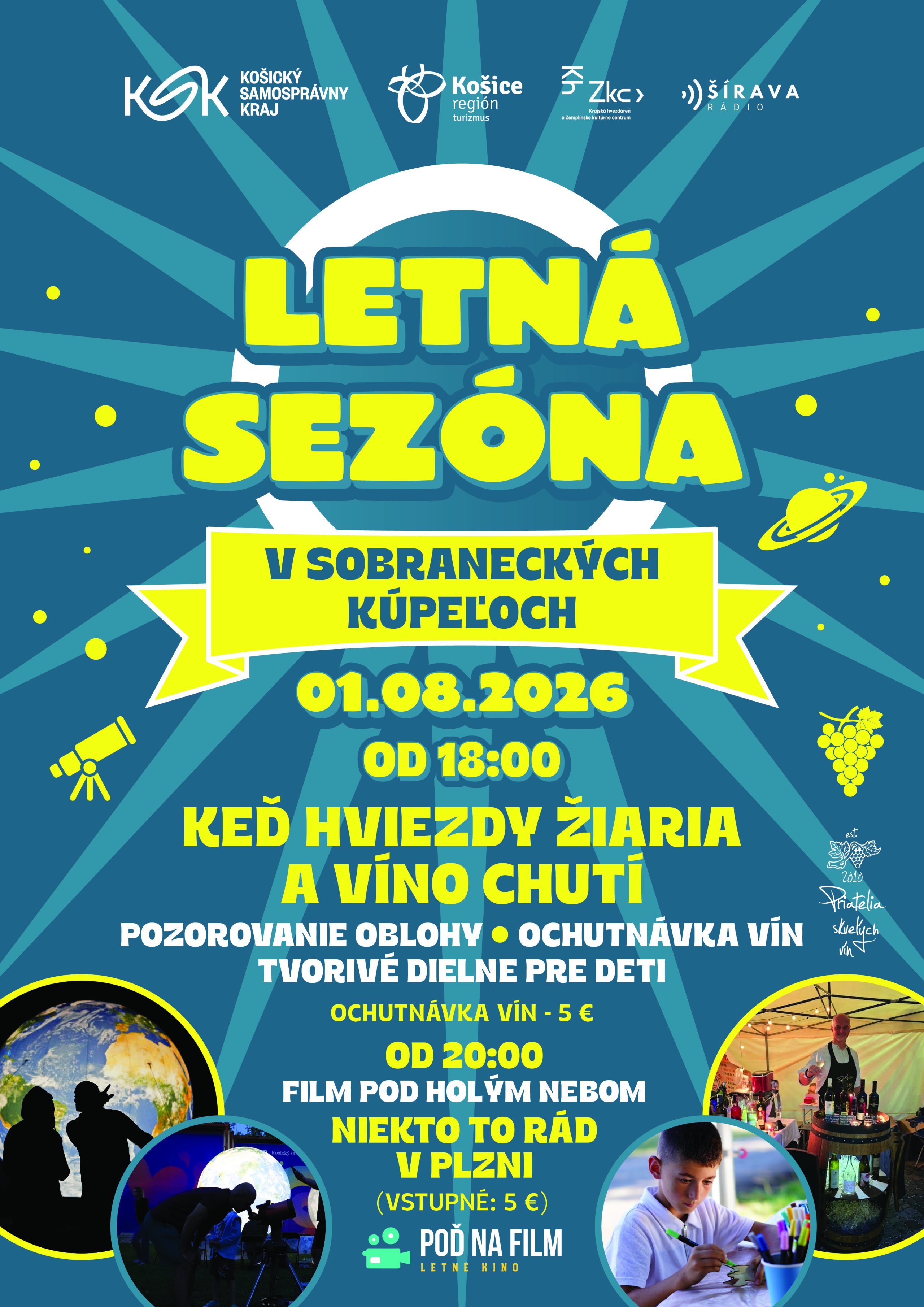 Keď hviezdy žiaria a víno chutí