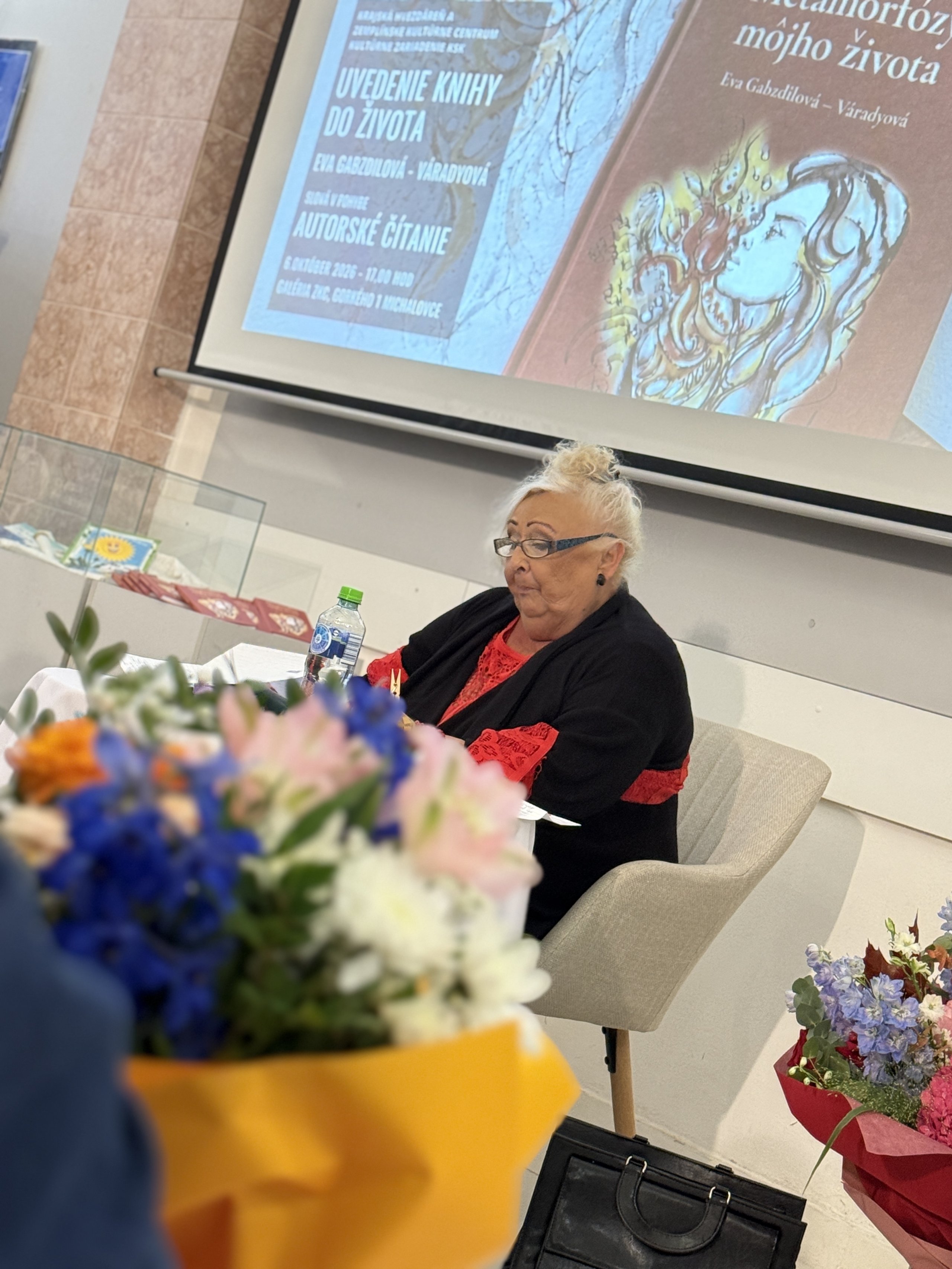 Uvedenie novej knihy - Metamorfózy môjho života