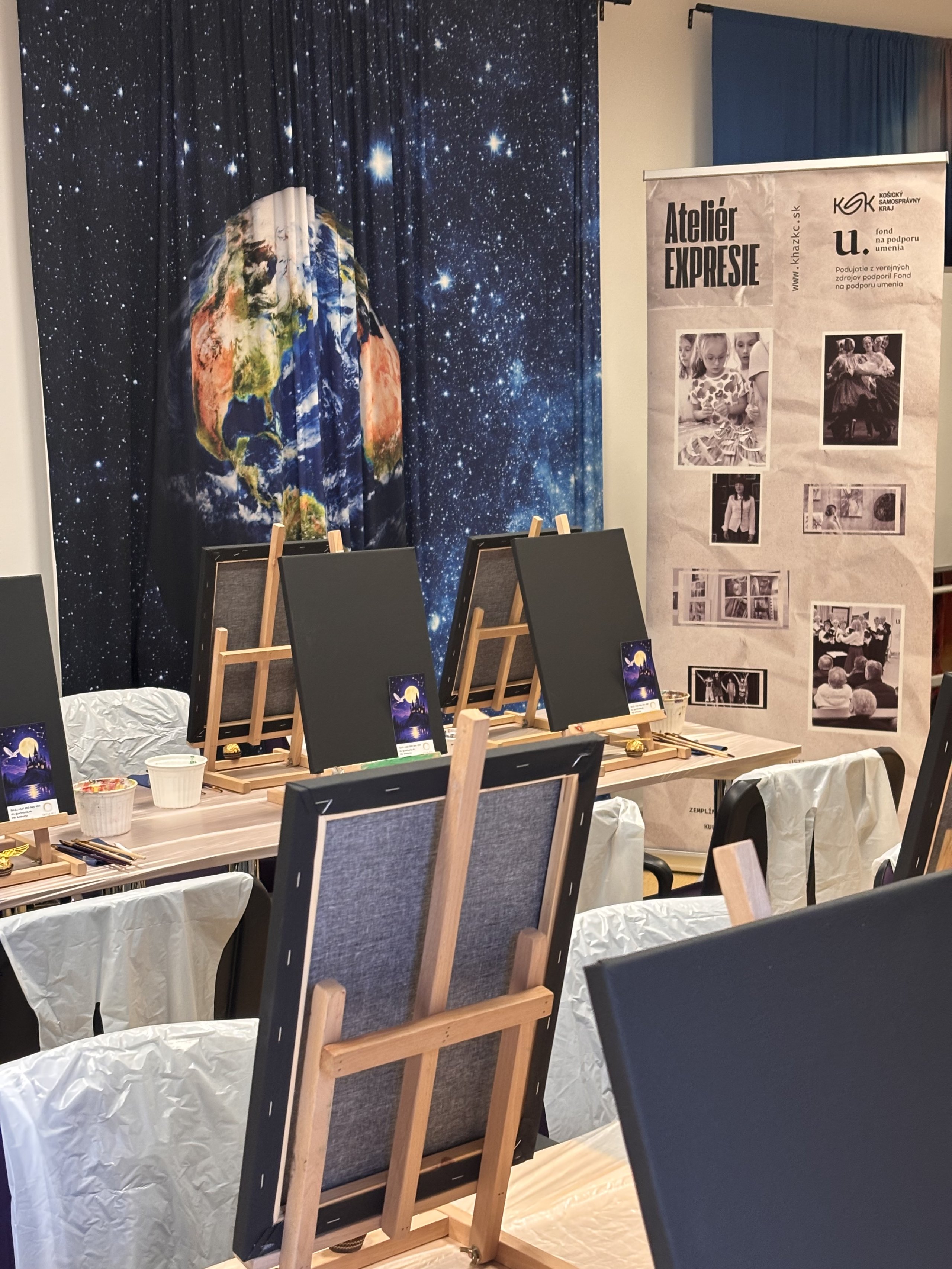 ATELIÉR EXPRESIE   - Vizuálne umenie – workshop pre výtvarníkov
