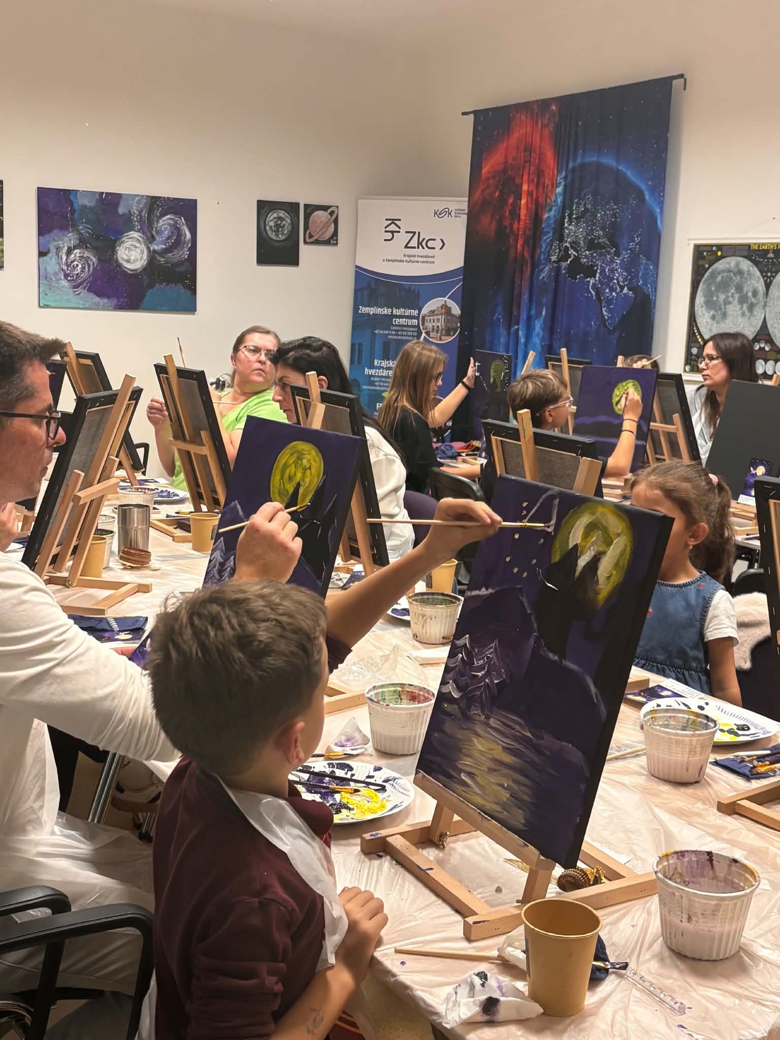 ATELIÉR EXPRESIE   - Vizuálne umenie – workshop pre výtvarníkov
