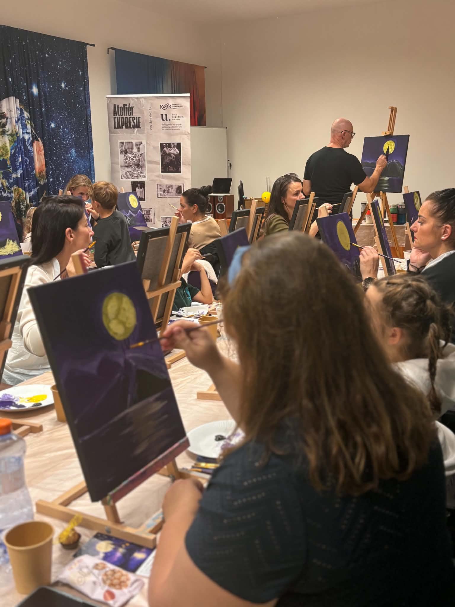 ATELIÉR EXPRESIE   - Vizuálne umenie – workshop pre výtvarníkov