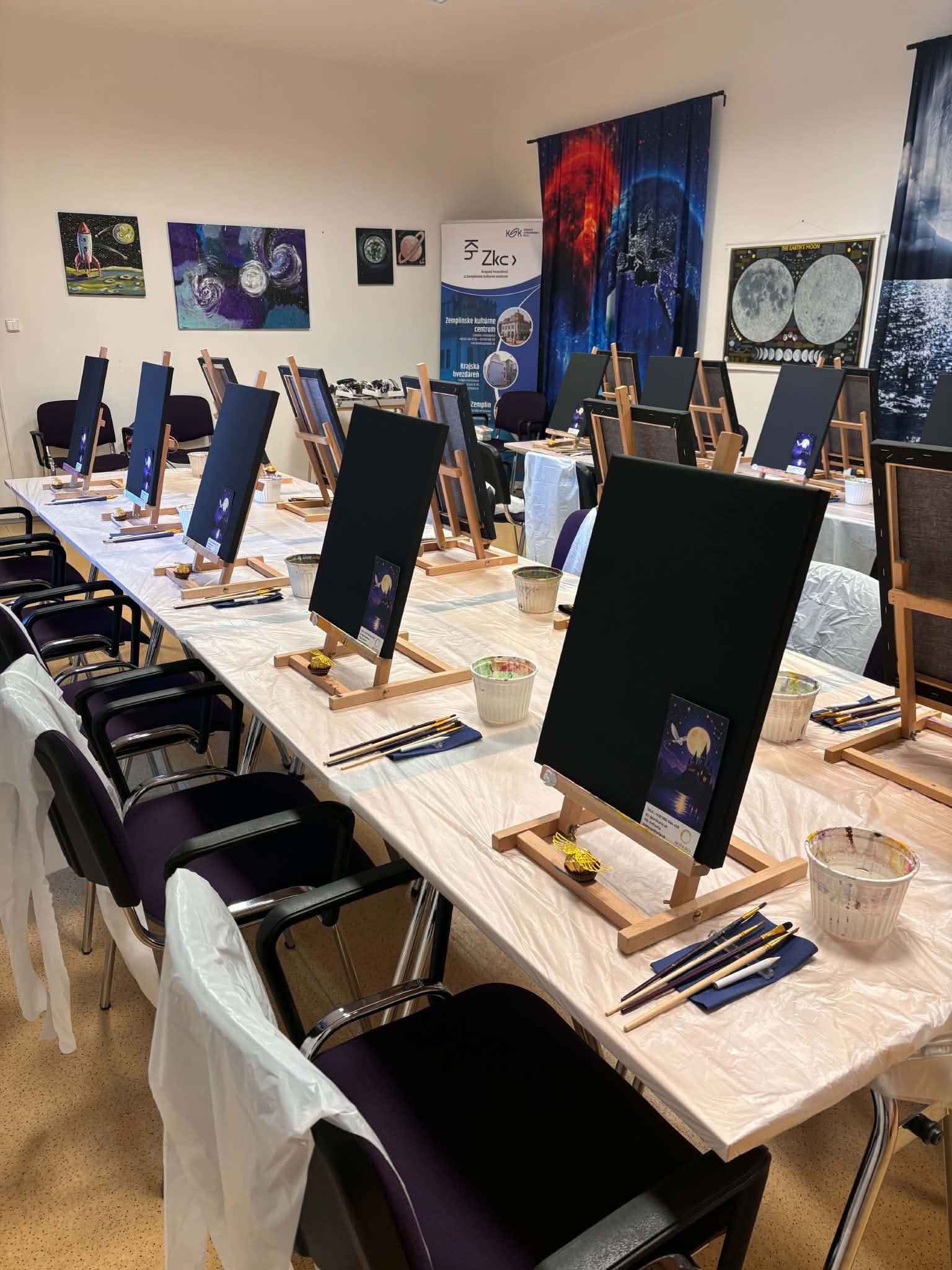 ATELIÉR EXPRESIE   - Vizuálne umenie – workshop pre výtvarníkov