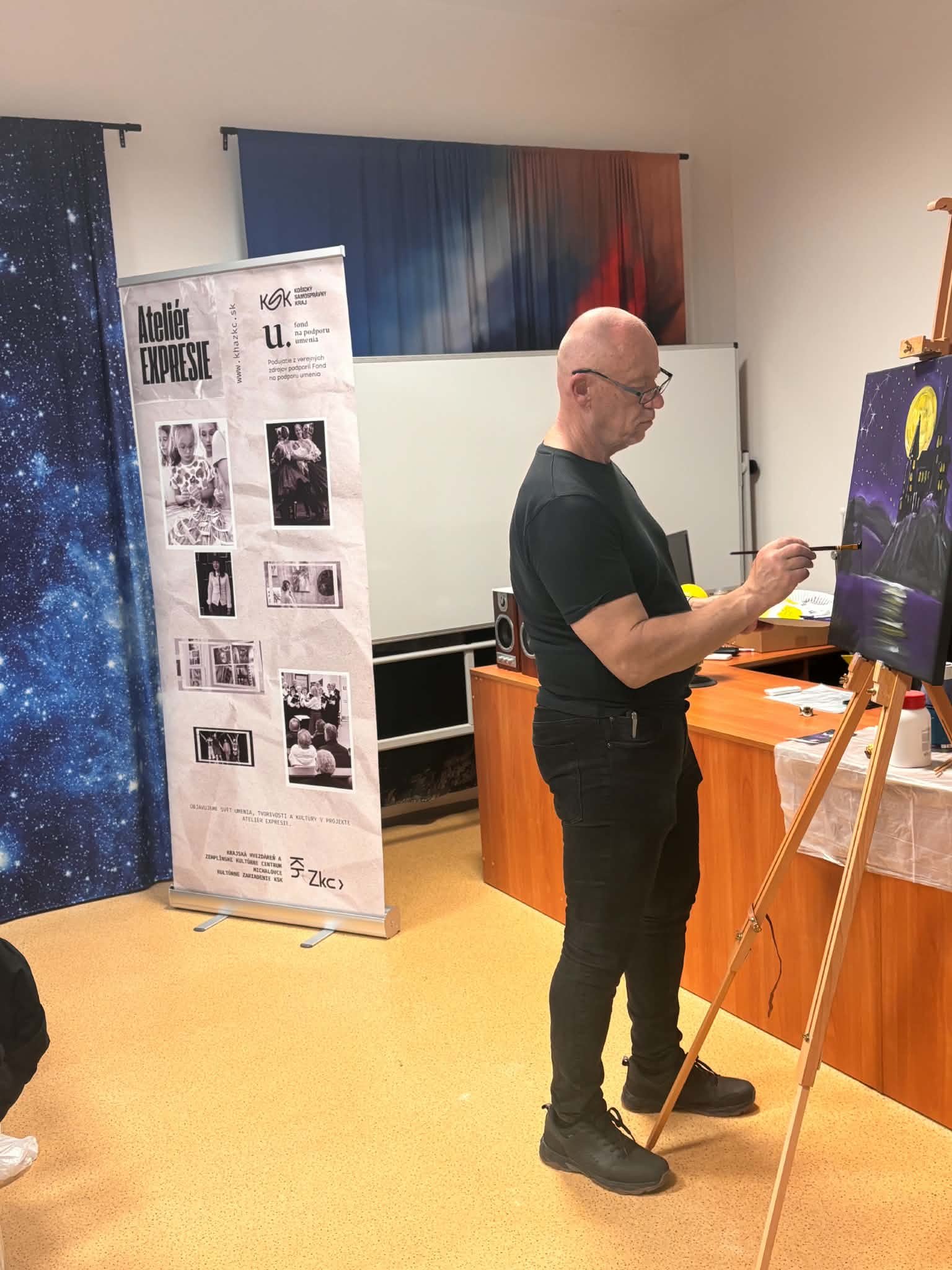 ATELIÉR EXPRESIE   - Vizuálne umenie – workshop pre výtvarníkov