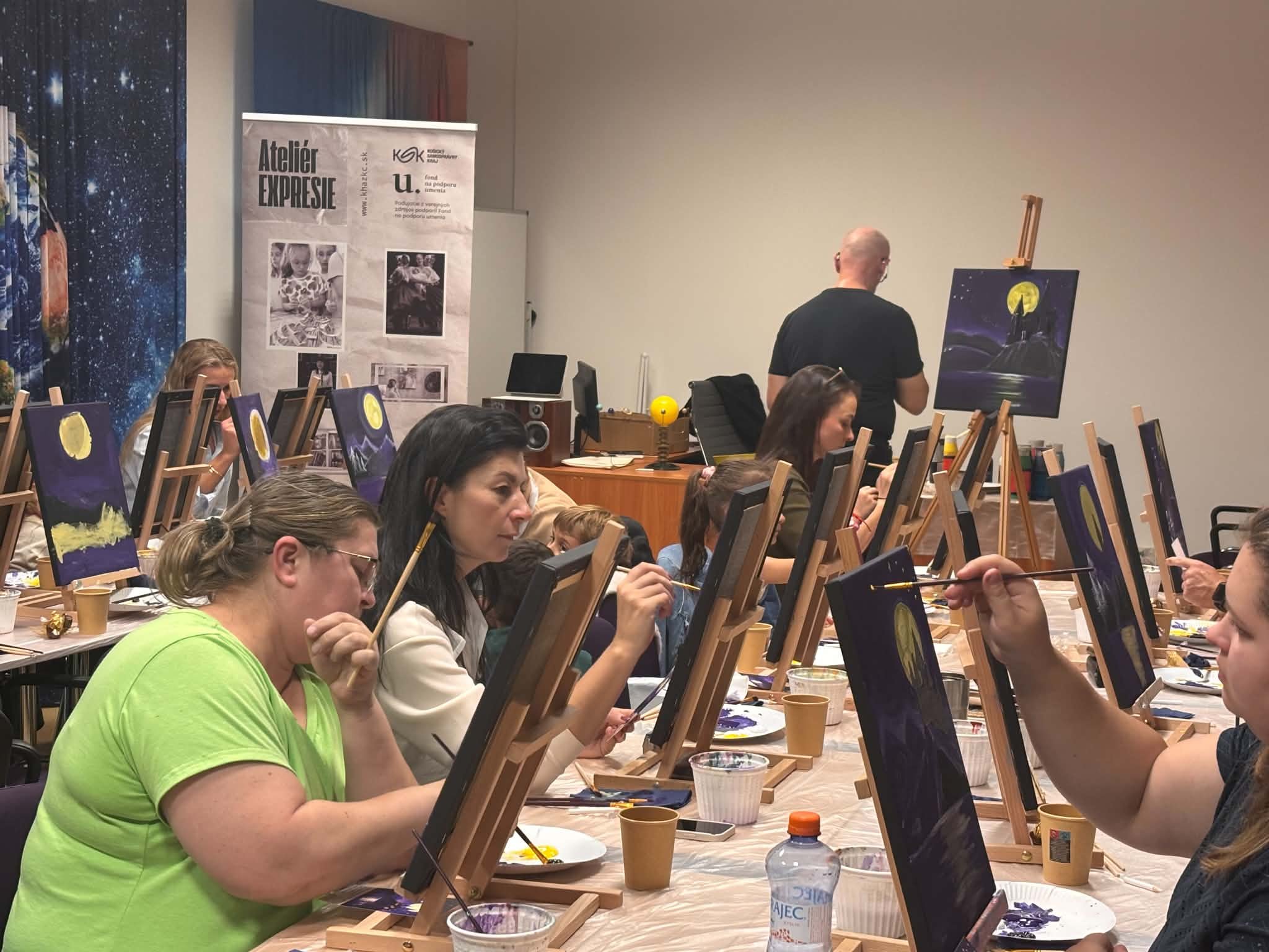 ATELIÉR EXPRESIE   - Vizuálne umenie – workshop pre výtvarníkov
