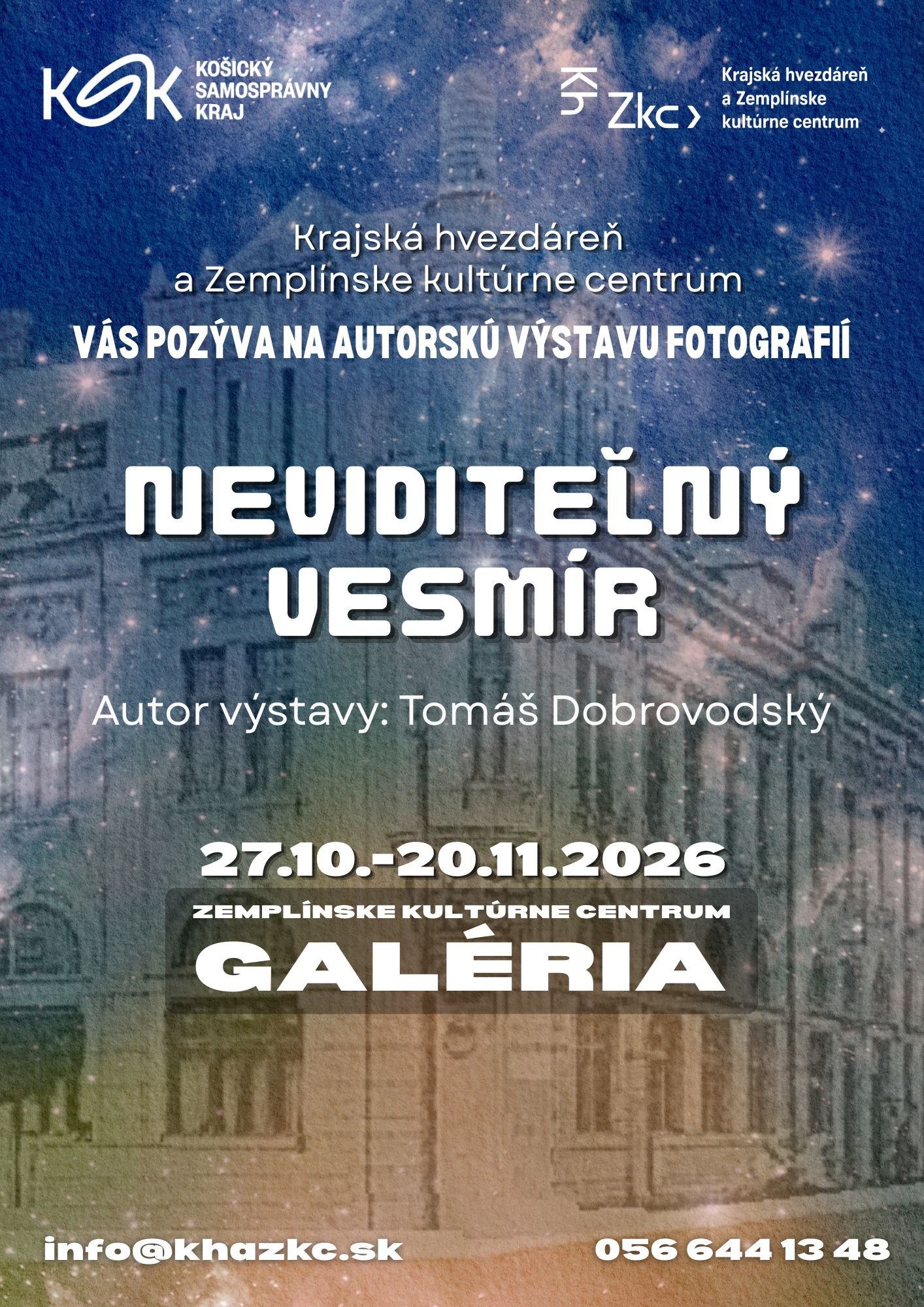 NEVIDITEĽNÝ VESMÍR - Tomáš Dobrovodský